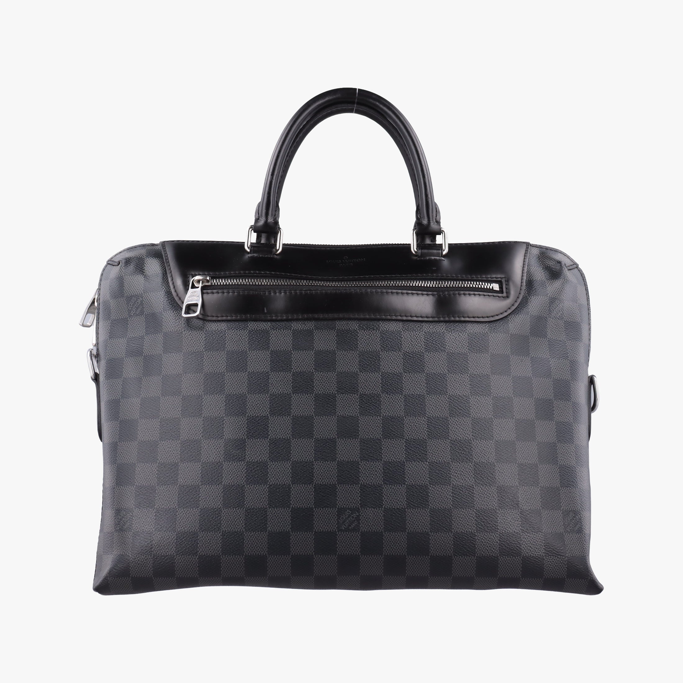Porte-Documents Jour NM Noir Damier Graphite N48260 CA4119ポルトドキュマンジュール PDJ NM ノワール ダミエ グラフィット N48260 CA4119