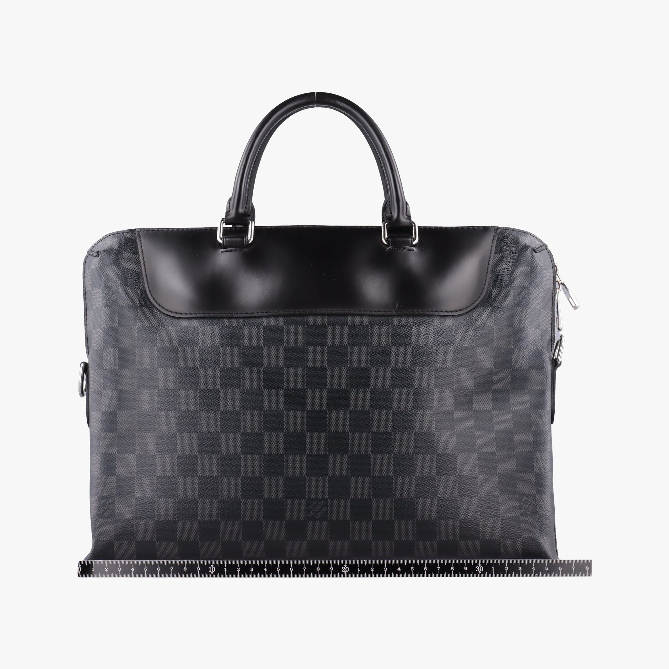 Porte-Documents Jour NM Noir Damier Graphite N48260 CA4119ポルトドキュマンジュール PDJ NM ノワール ダミエ グラフィット N48260 CA4119