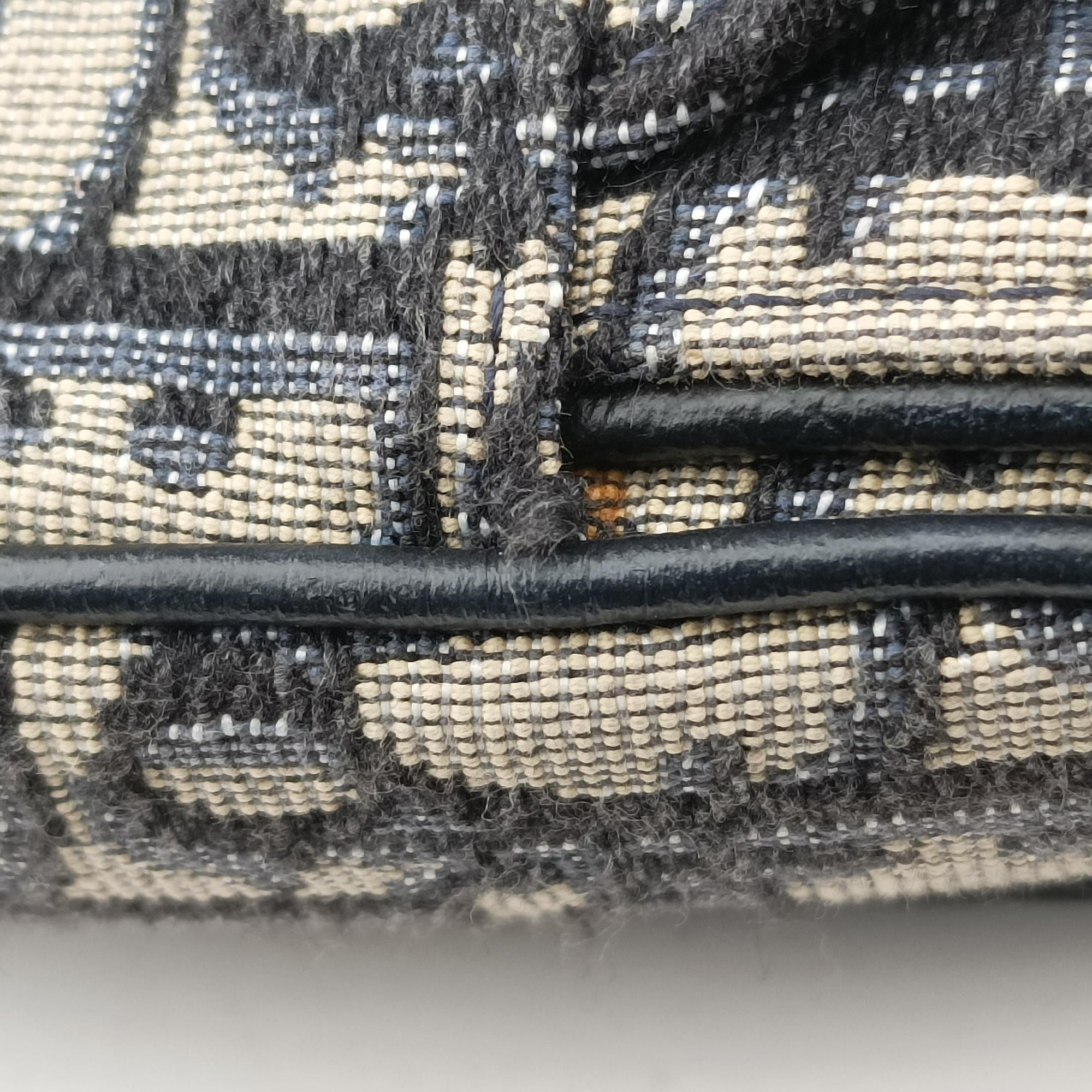 saddle Navy Jacquard×Leather 21-BO-1210サドル ネイビー ジャガード×レザー 21-BO-1210