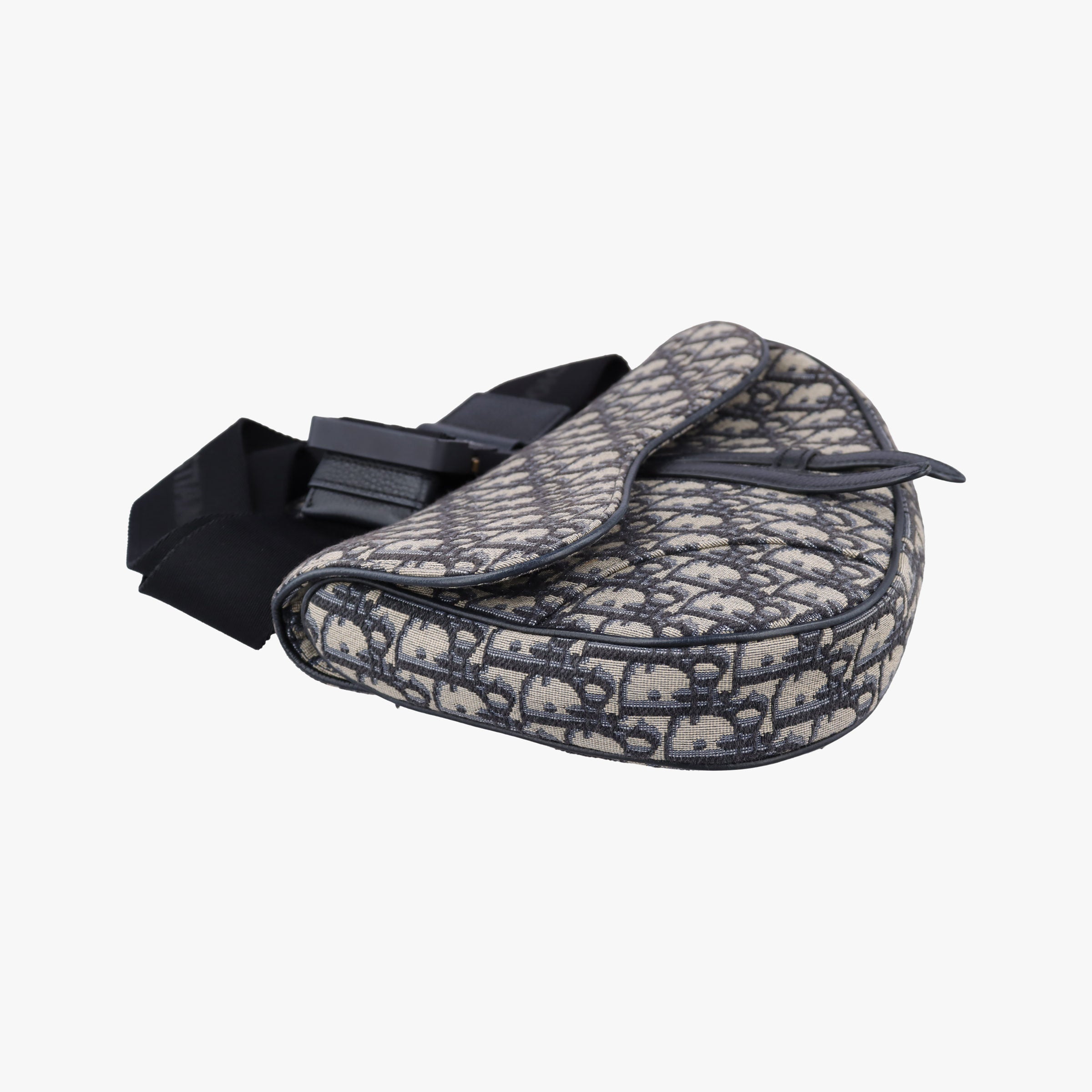saddle Navy Jacquard×Leather 21-BO-1210サドル ネイビー ジャガード×レザー 21-BO-1210