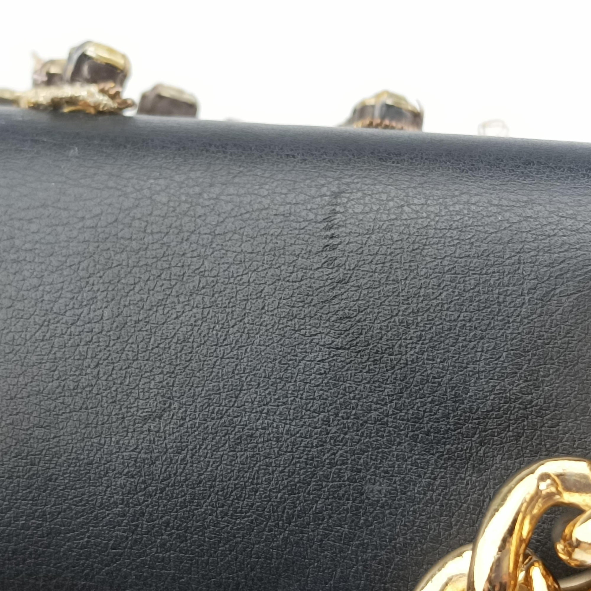 Padlock Black×Red×Golden Leather 432182 D021573276パドロック ブラック×レッド×ゴールド レザー 432182 D021573276