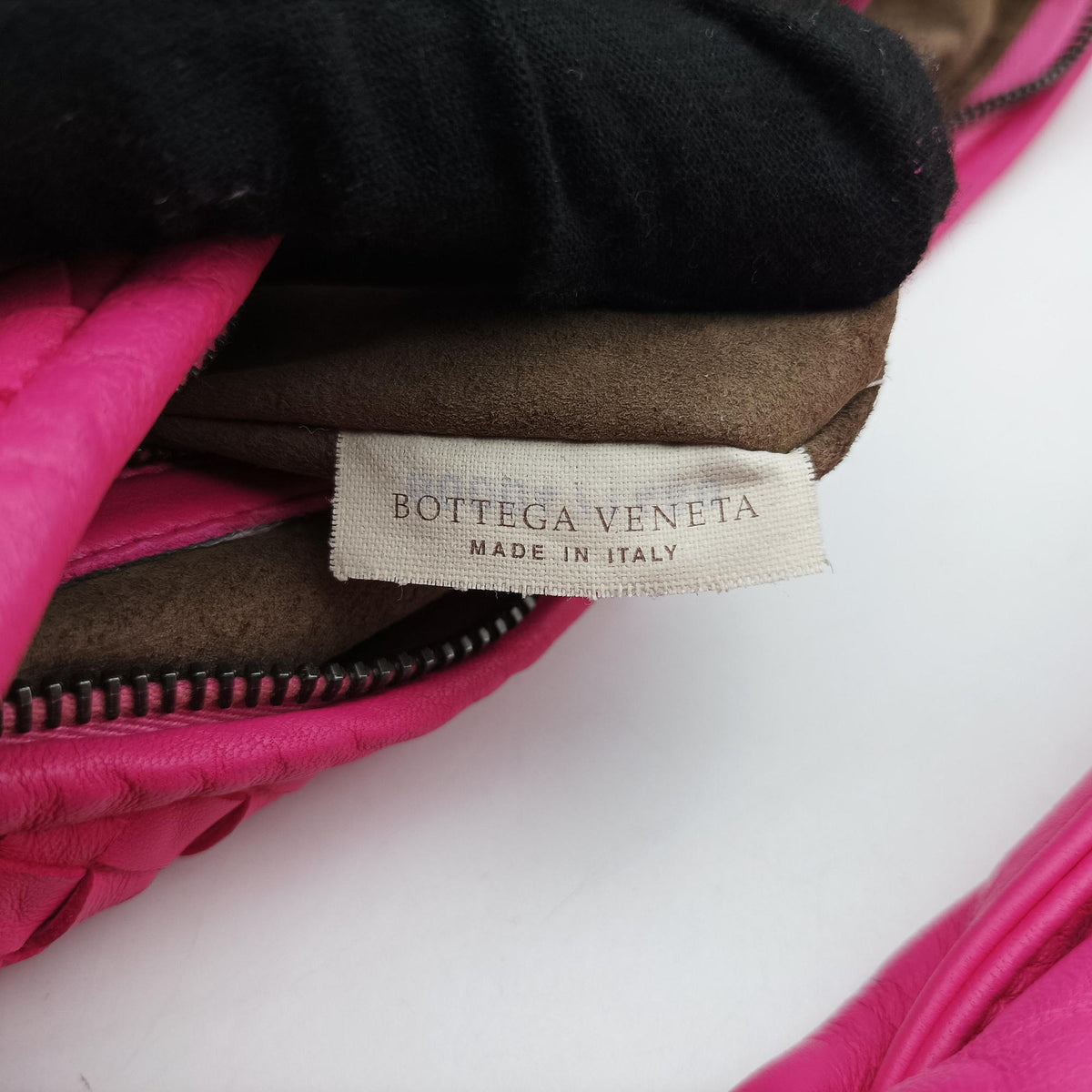 Vintage Bottega Veneta Intrecciato Rose lambskin handbag | stylenewstar