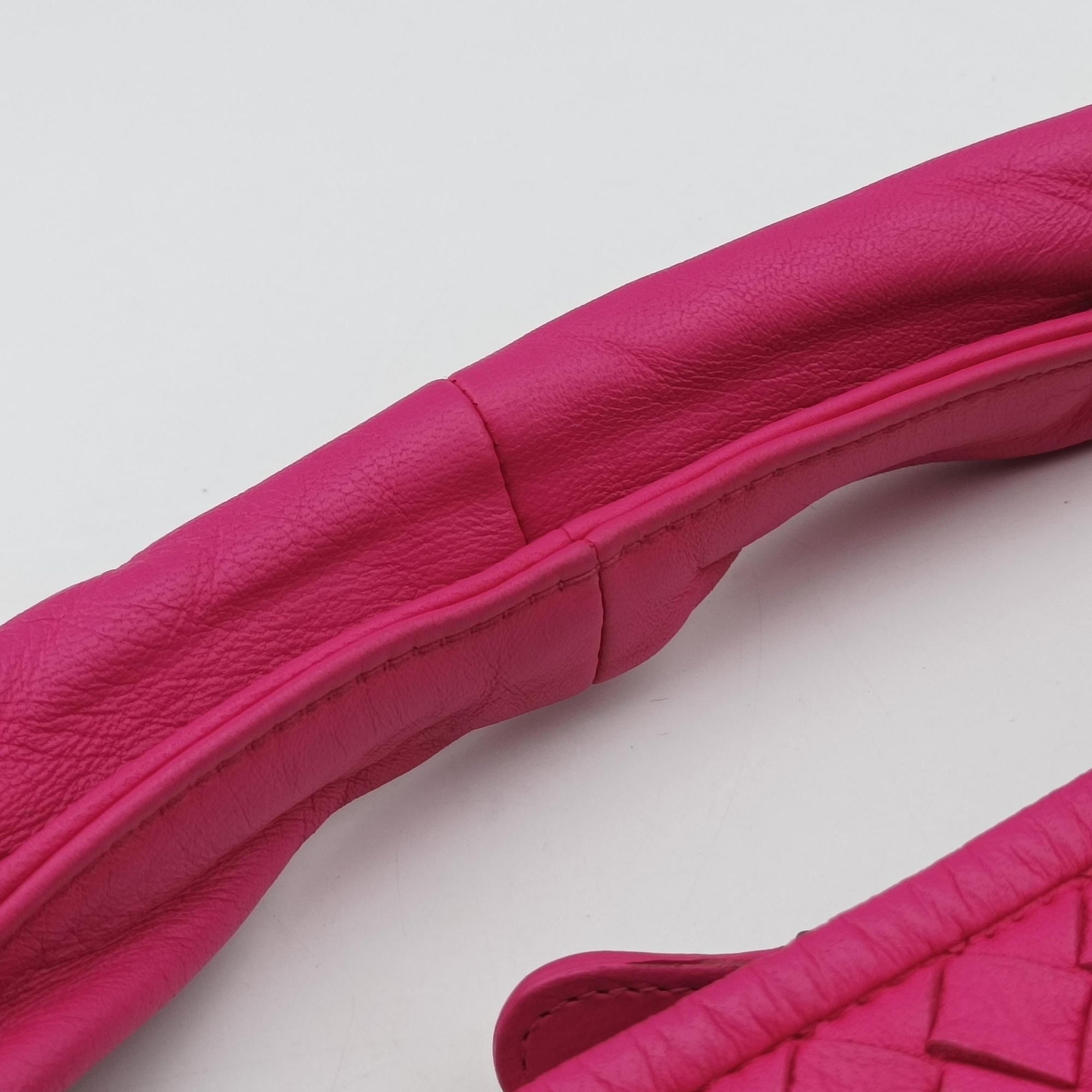 Vintage Bottega Veneta Intrecciato Rose lambskin handbag | stylenewstar