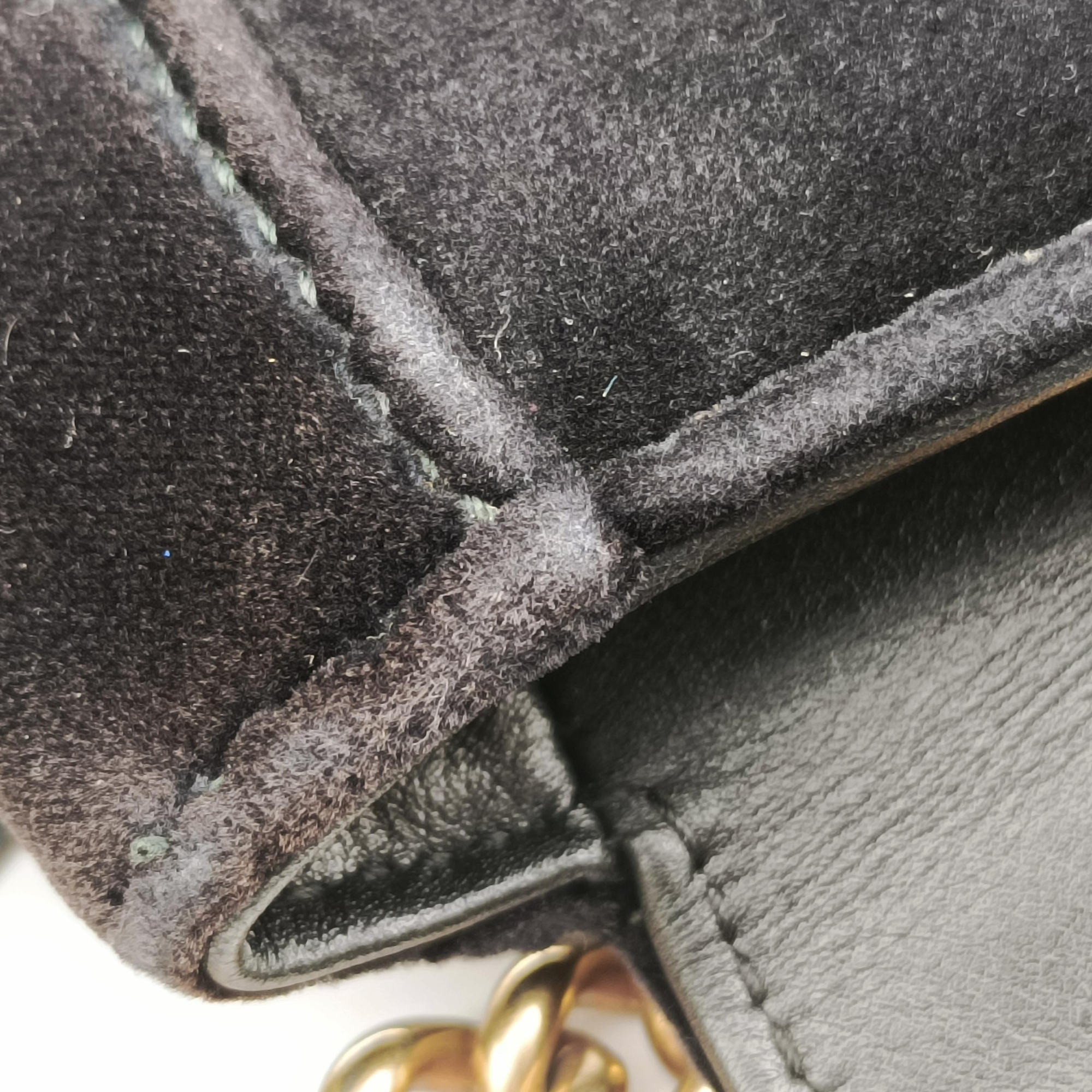 GG Marmont Black×multicolor velour 443496 A023406142GGマーモント ブラック×マルチカラー ベロア 443496 A023406142