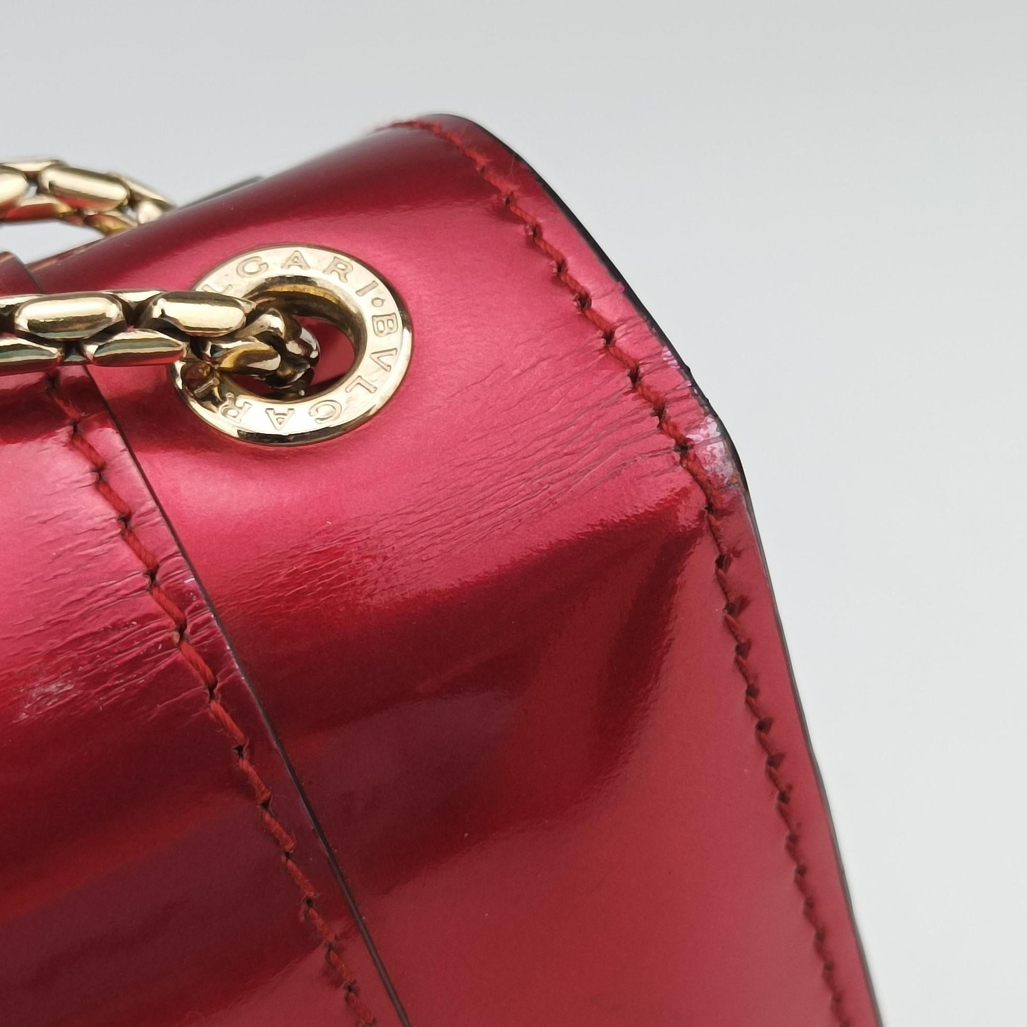 Serpenti Forever Red Patent Leather AX.L16.282175セルペンティ フォーエバー レッド パテント AX.L16.282175