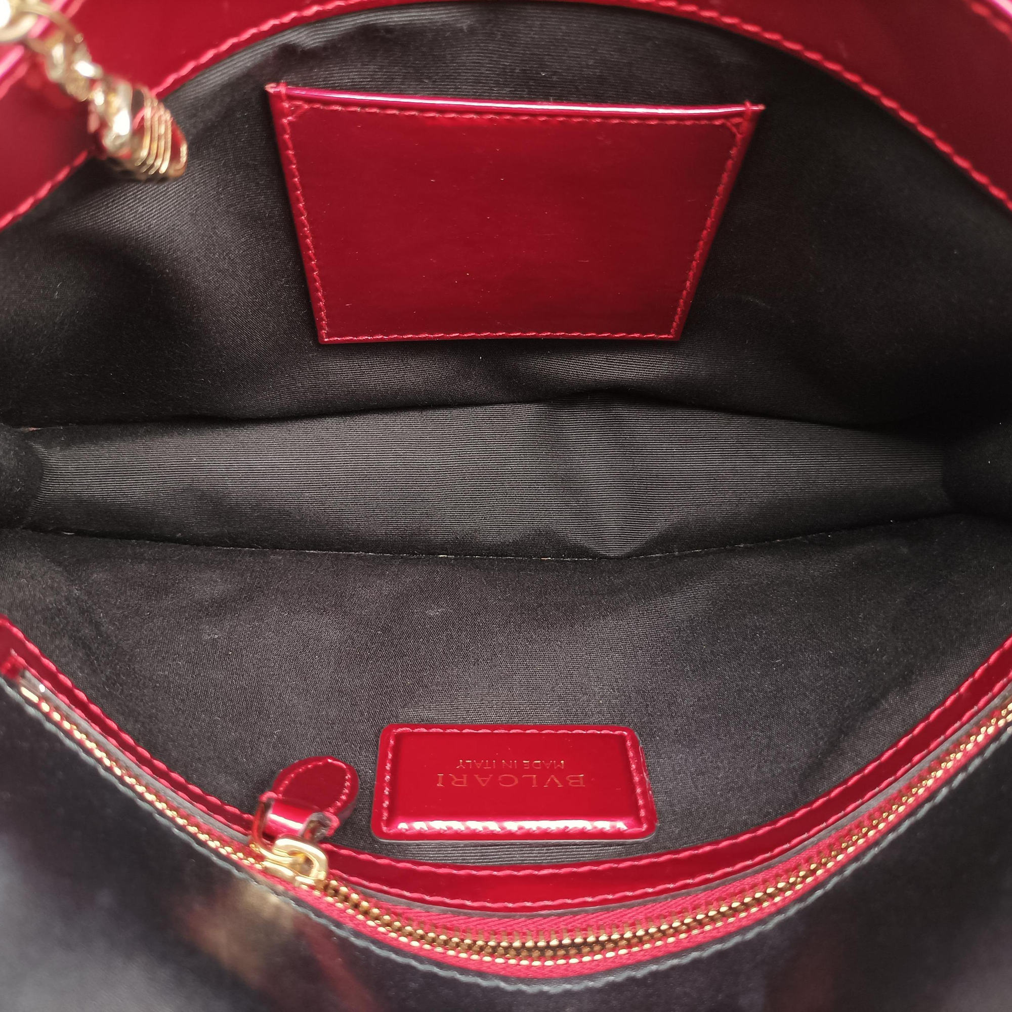 Serpenti Forever Red Patent Leather AX.L16.282175セルペンティ フォーエバー レッド パテント AX.L16.282175