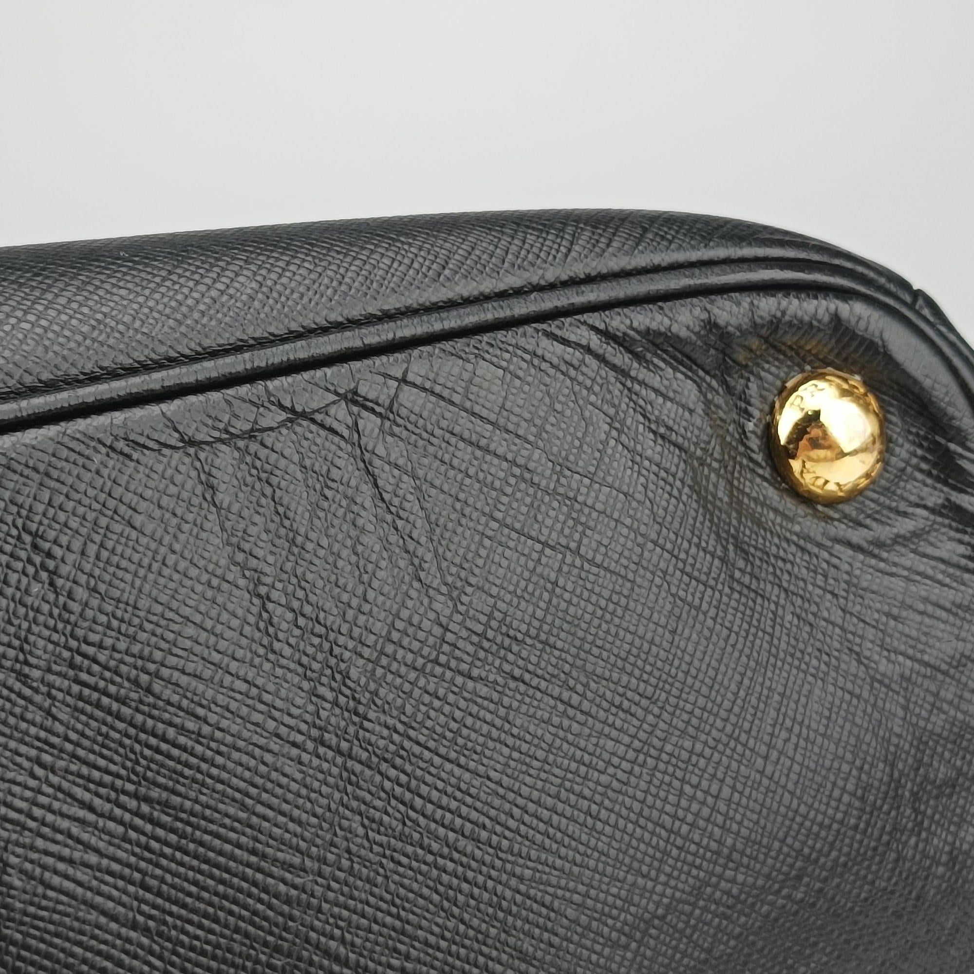 Galleria Black SAFFIANO Leather BN2274 117ガレリア ブラック サフィアーノレザー BN2274 117