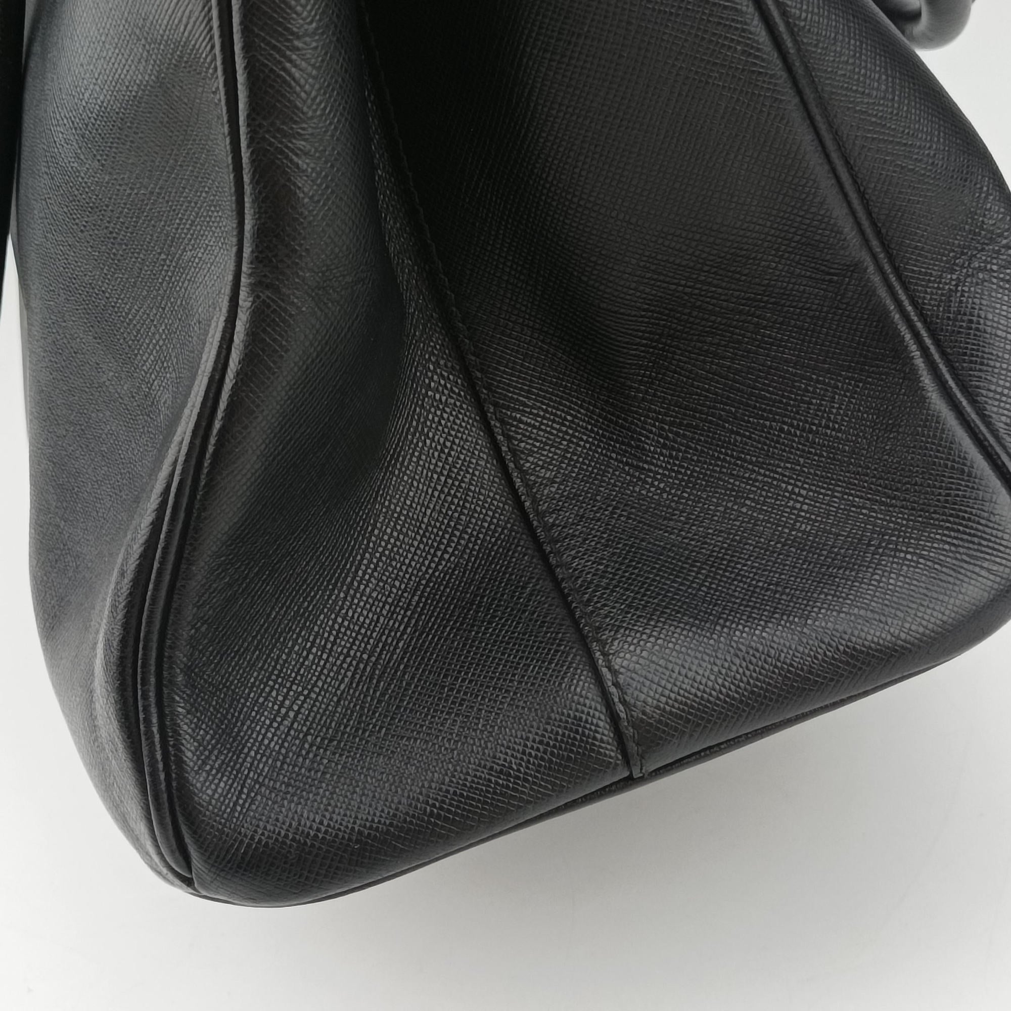 Galleria Black SAFFIANO Leather BN2274 117ガレリア ブラック サフィアーノレザー BN2274 117