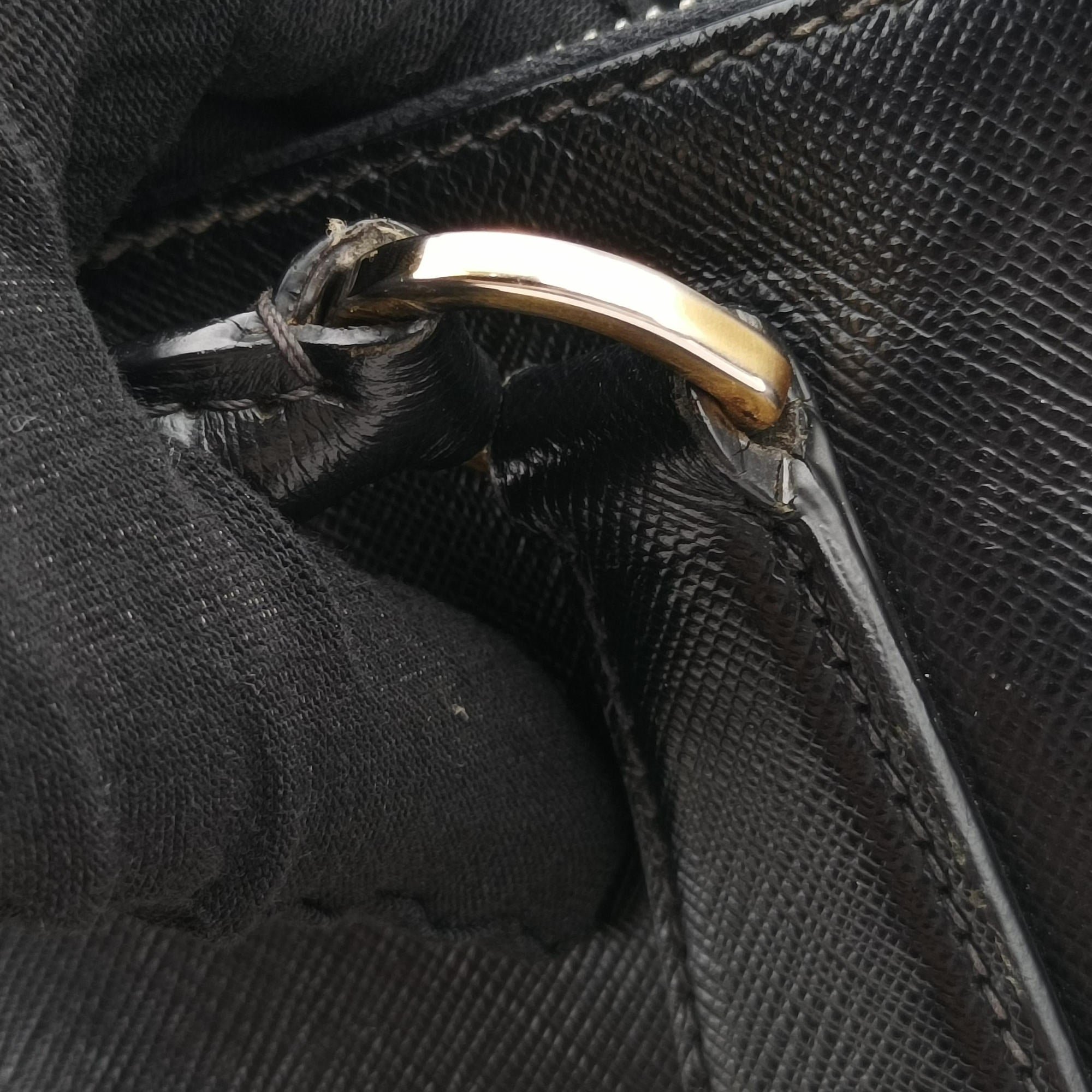 Galleria Black SAFFIANO Leather BN2274 117ガレリア ブラック サフィアーノレザー BN2274 117