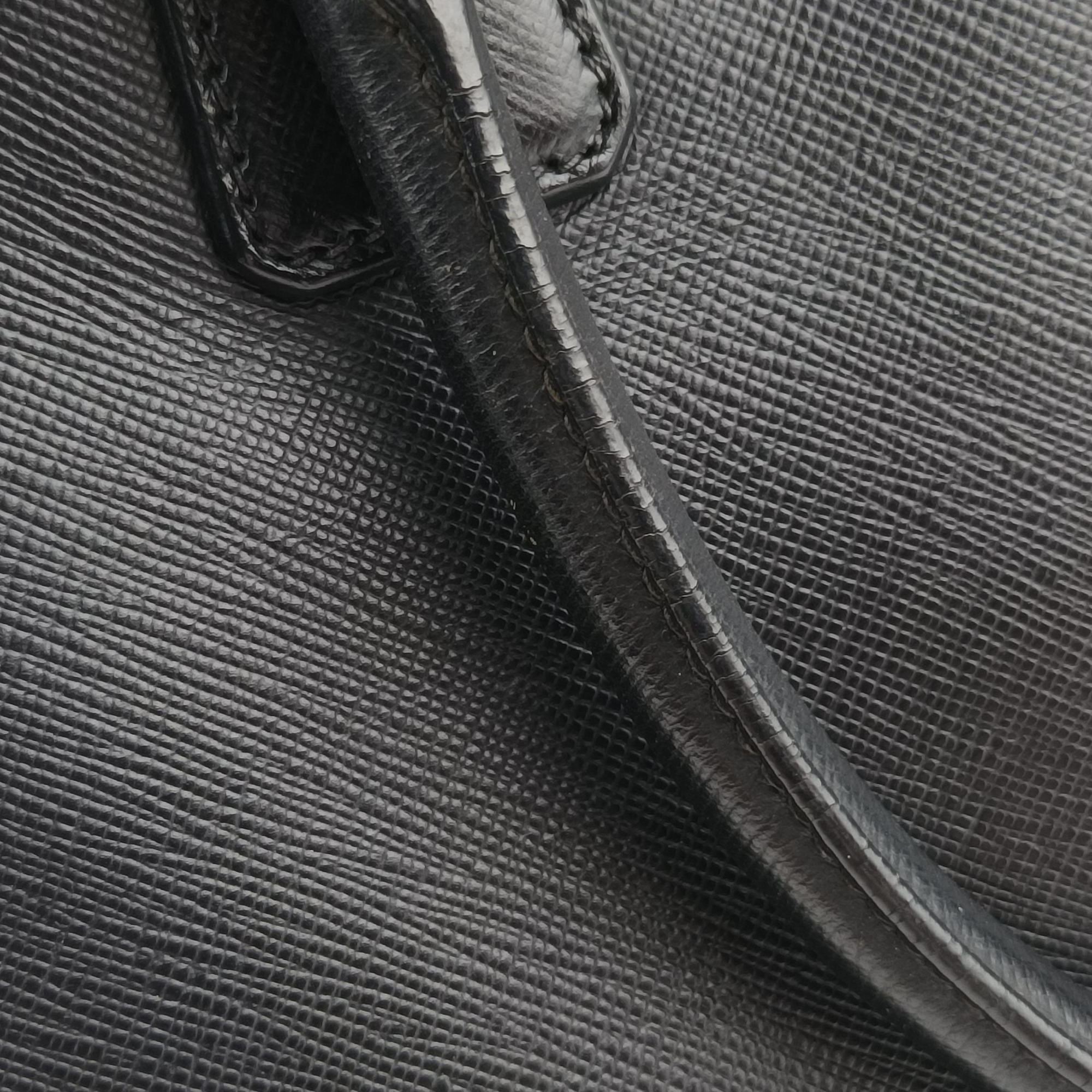 Galleria Black SAFFIANO Leather BN2274 117ガレリア ブラック サフィアーノレザー BN2274 117