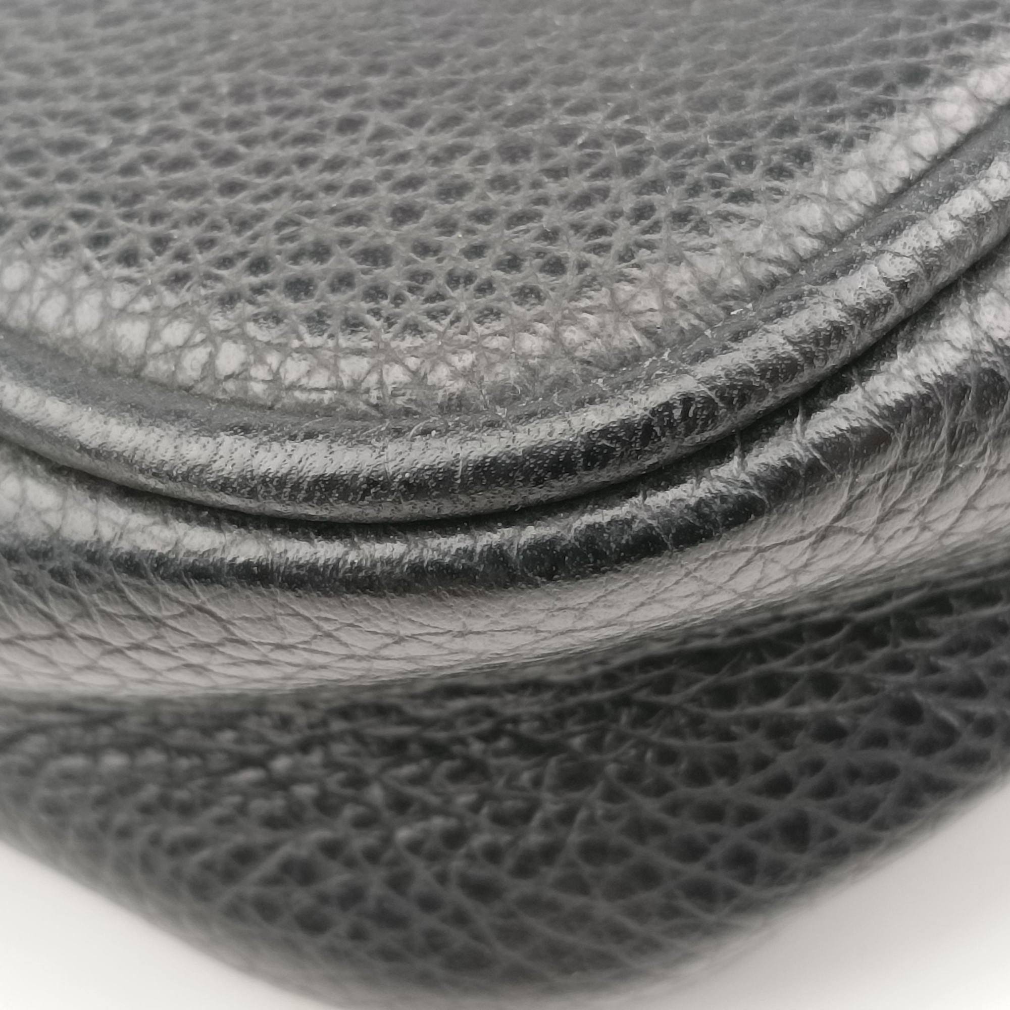 Print Messenger Black Leather 574803 C028991892プリントメッセンジャー ブラック レザー 574803 C028991892