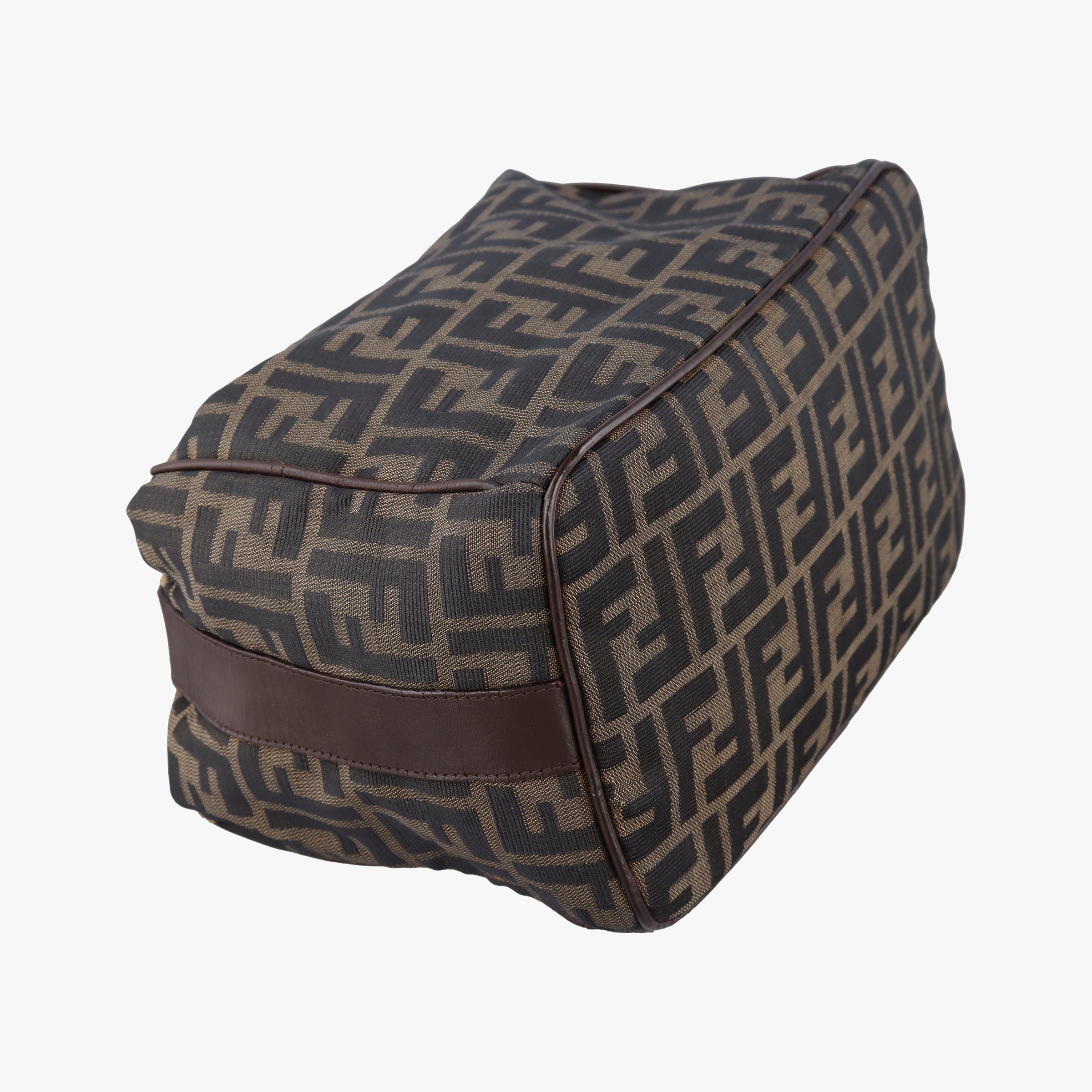 Zucca Print Brown canvas Lot number unknownズッカ プリント ブラウン キャンバス 製番不明