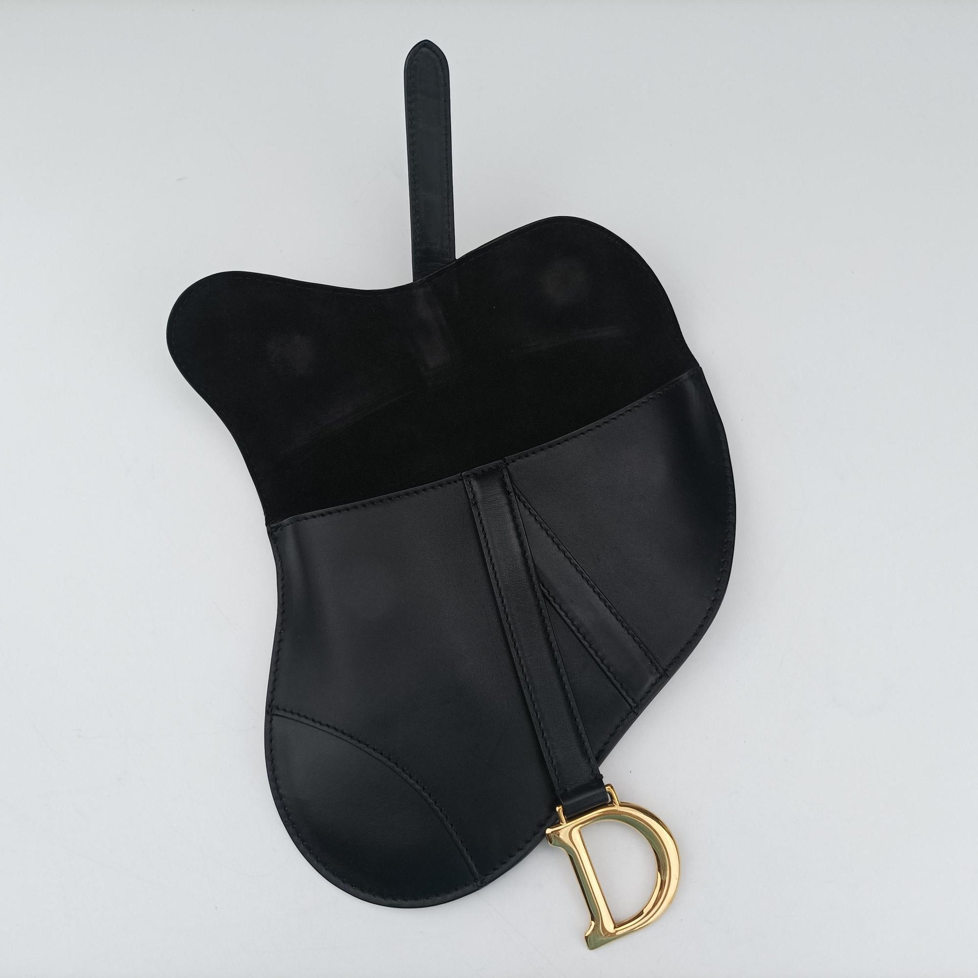 saddle Black leather 50-MA-0119サドル ブラック レザー 50-MA-0119