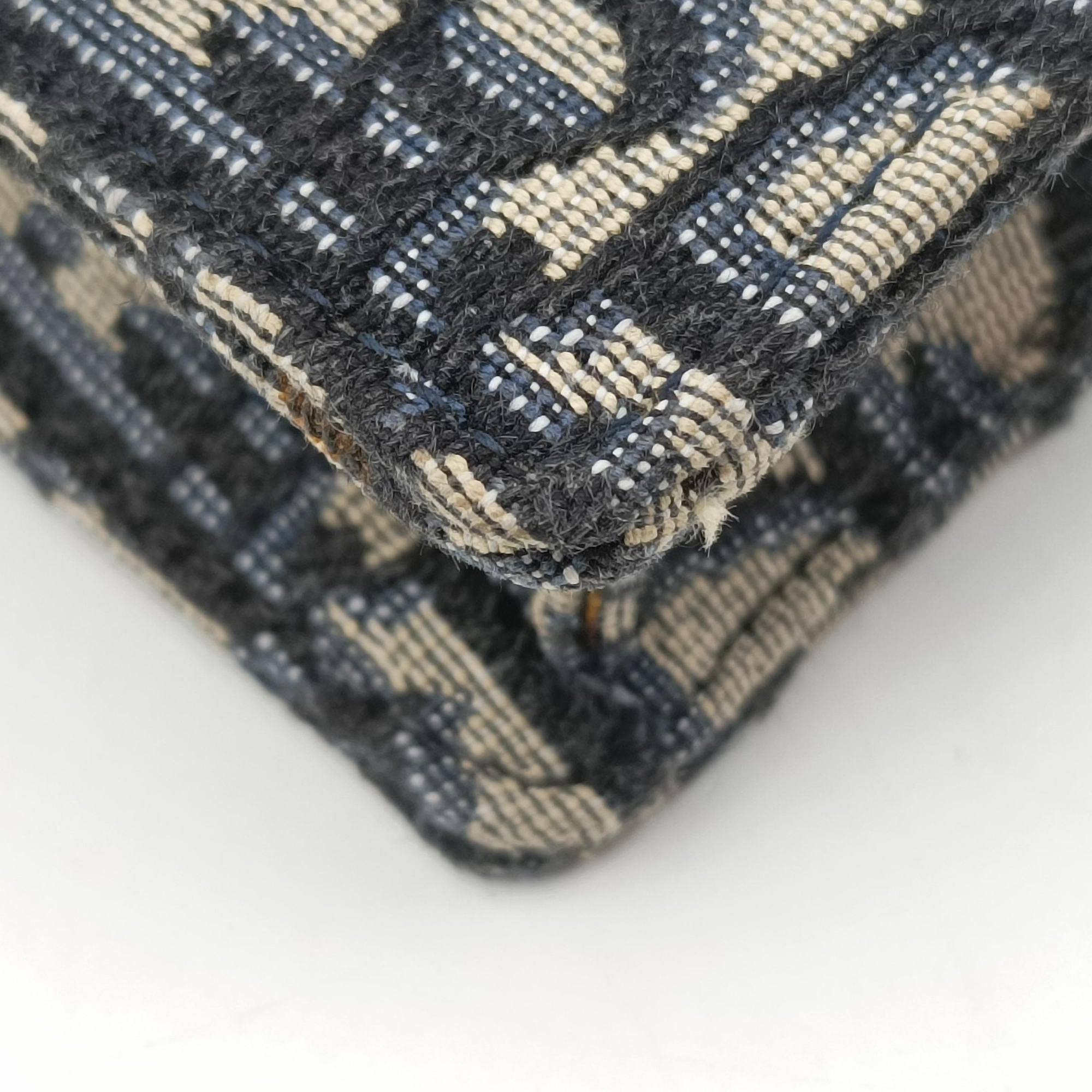 Saddle Navy×Gray jacquard 12-MA-0290サドル ネイビー×グレー ジャガード 12-MA-0290