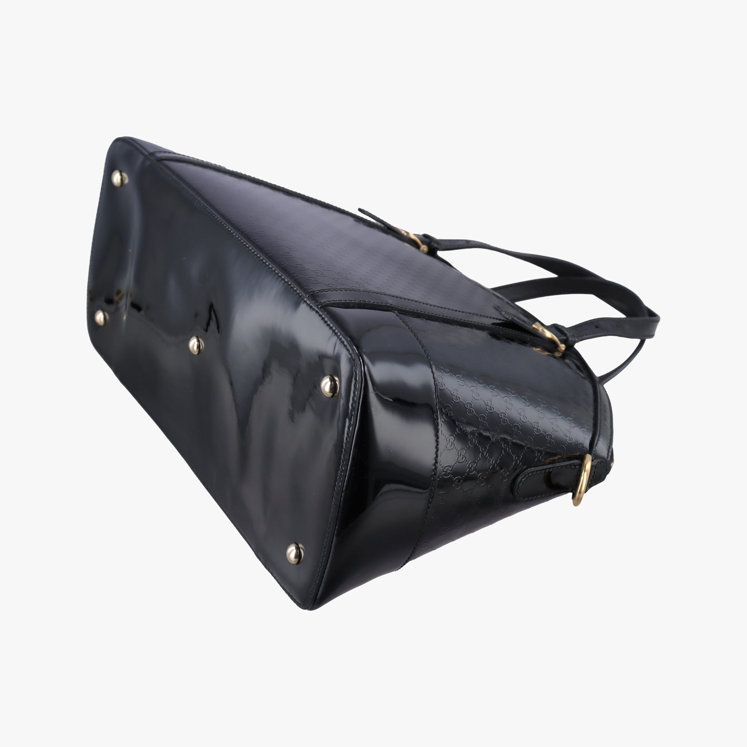 Microguccissima Black Patent 309614 D016612174マイクログッチシマ ブラック パテント 309614 D016612174