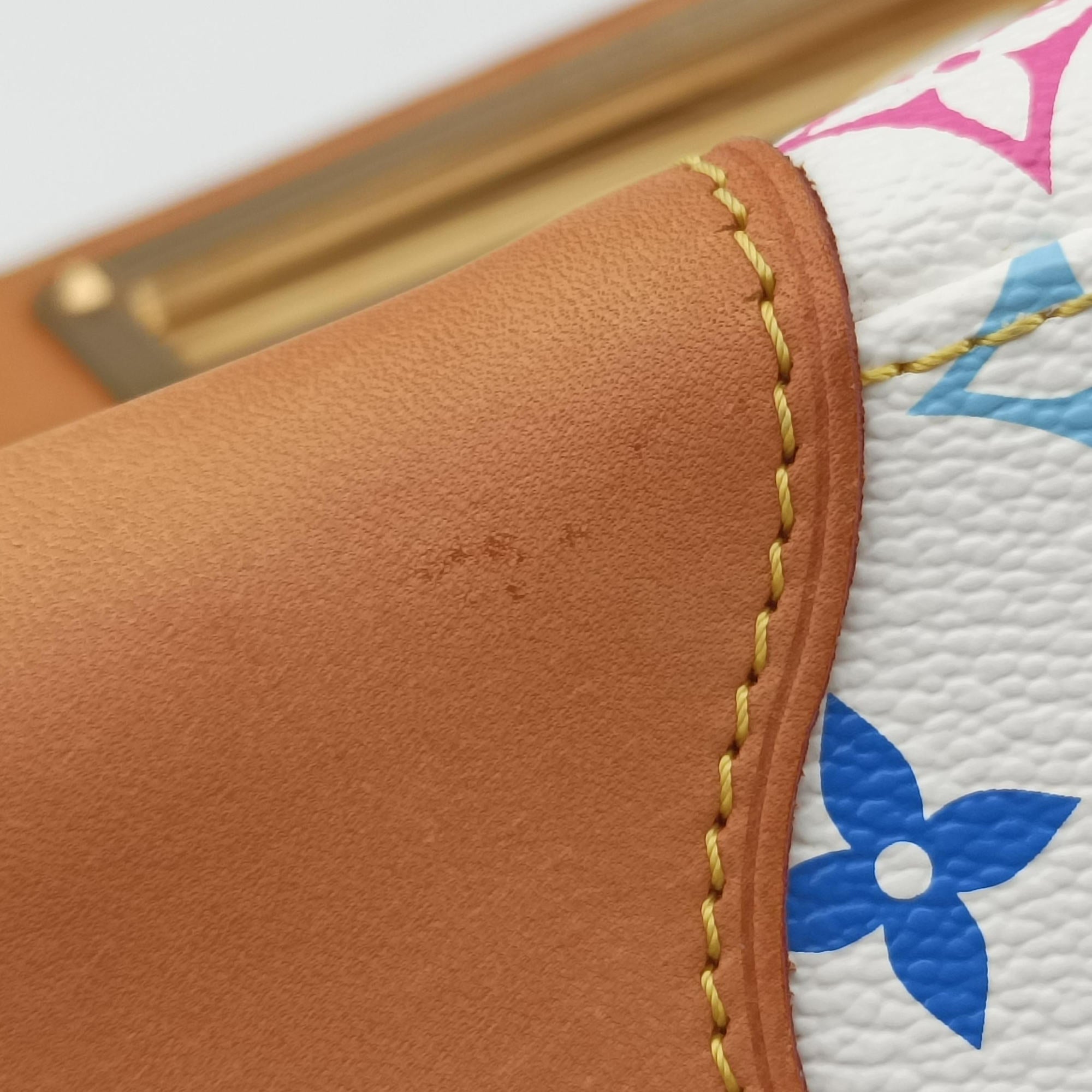 JUDY MM white Monogram Multicolor M40255 Lot number unknownジュディMM ブロン モノグラム マルチカラー M40255 製番不明