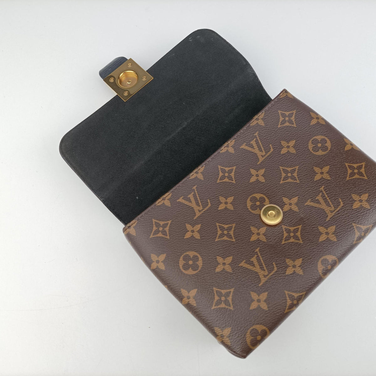 Rocky BB Brown×black Monogram canvas×calf leather M44797 IC ChipロッキーBB モノグラム/ブラウン×ブラック モノグラムキャンバス×カーフレザー M44797 ICチップ