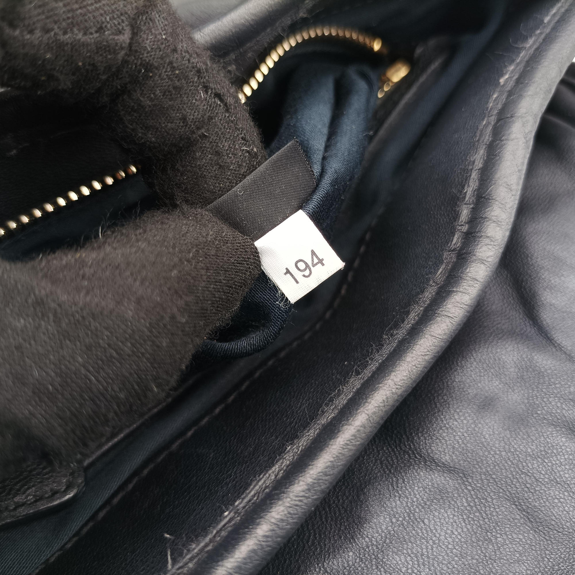 Coffer Matelasse Black Leather 194コッファー マテラッセ ブラック レザー 194