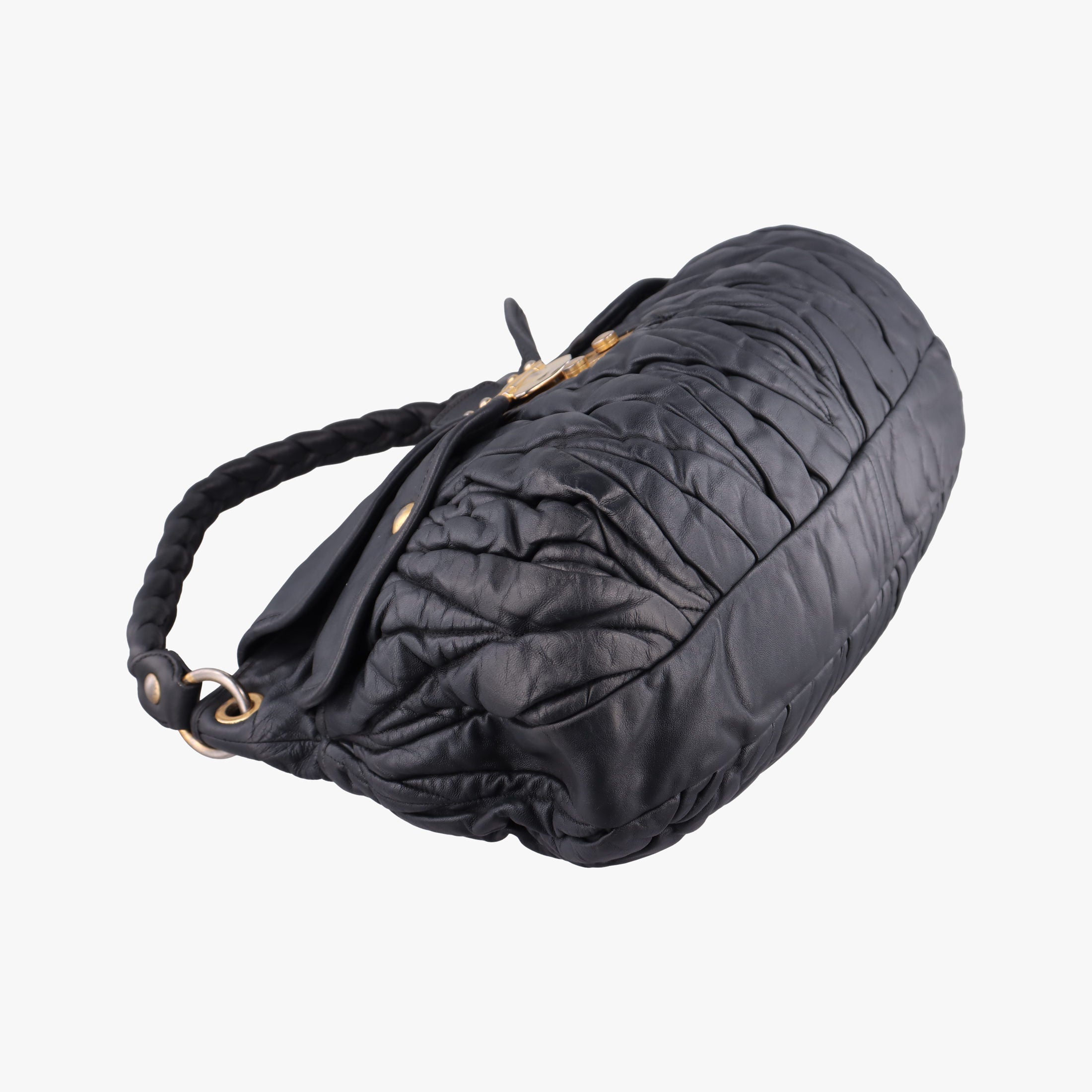 Coffer Matelasse Black Leather 194コッファー マテラッセ ブラック レザー 194