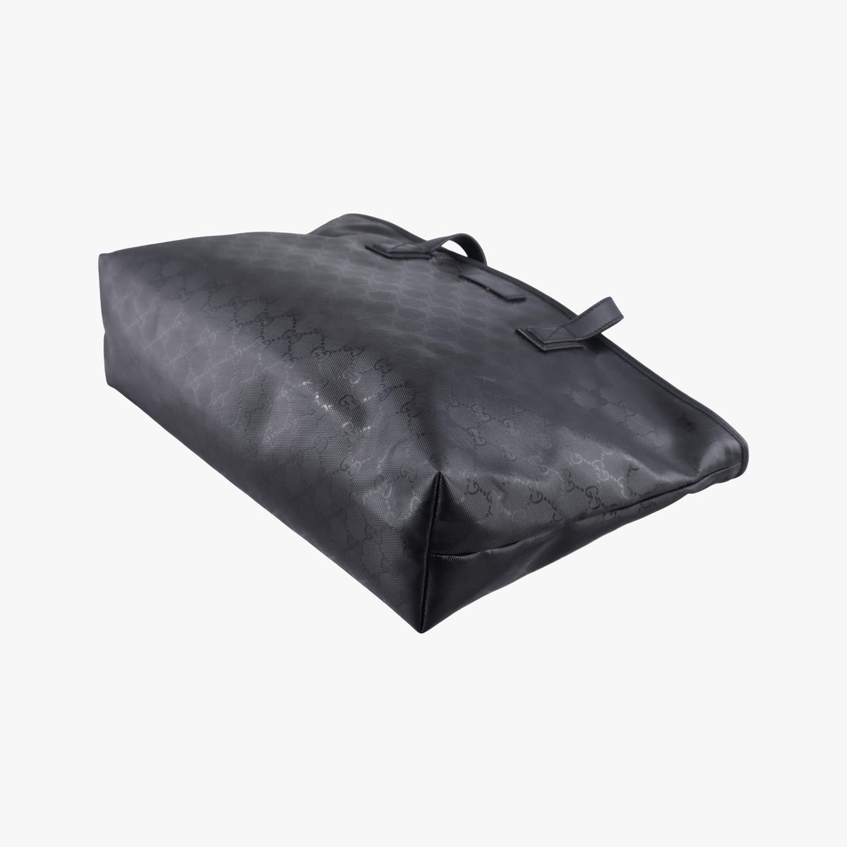 GG Imprime Black PVC coated canvas×Leather 211137 C012768178GG インプリメ ブラック PVCコーティングキャンバス×レザー 211137 C012768178