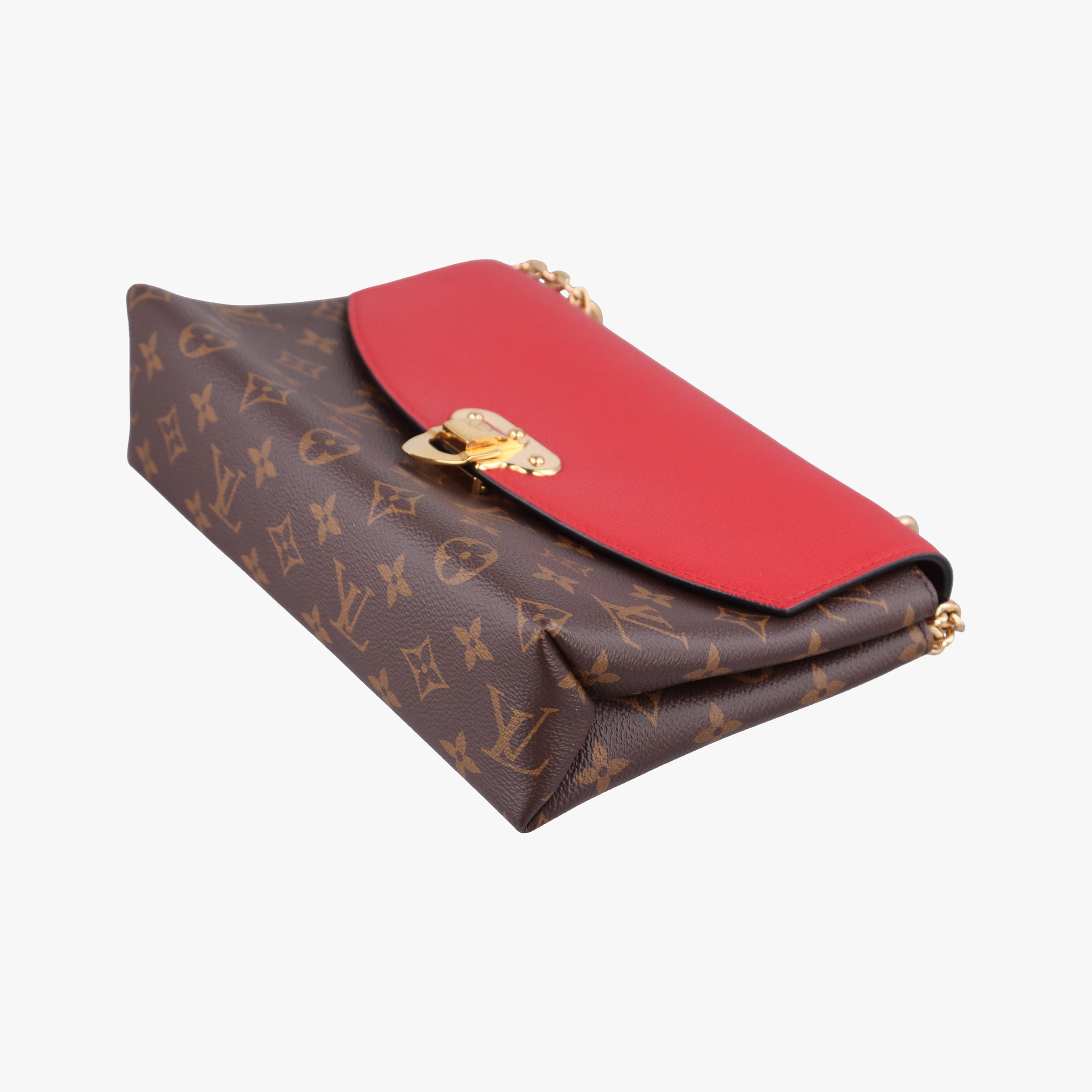SAINT PLACIDE brown×CERISE Monogram Canvas×calf leather M43713 CA1109サンプラシード モノグラム/ブラウン×スリーズ モノグラムキャンバス×カーフレザー M43713 CA1109
