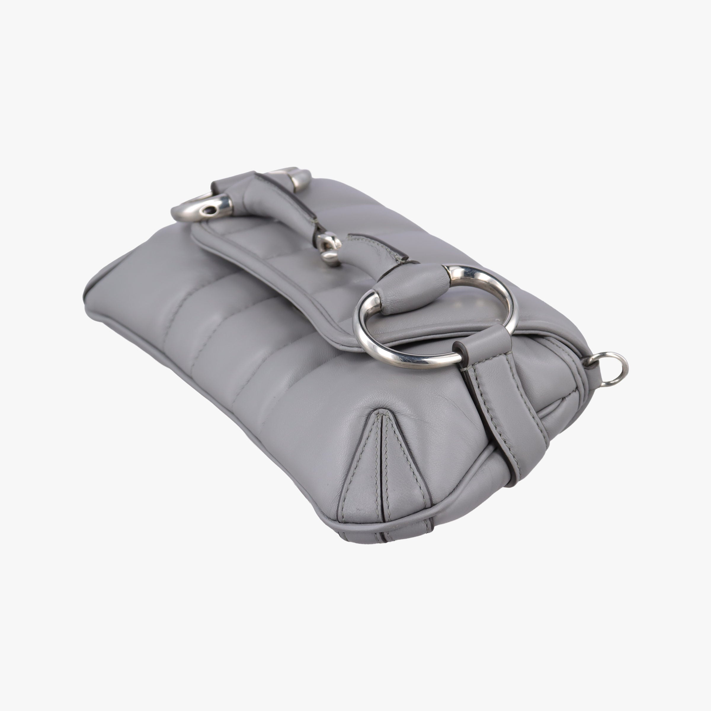 Horsebit Grey Leather 764339 D041247042ホースビット グレー レザー 764339 D041247042