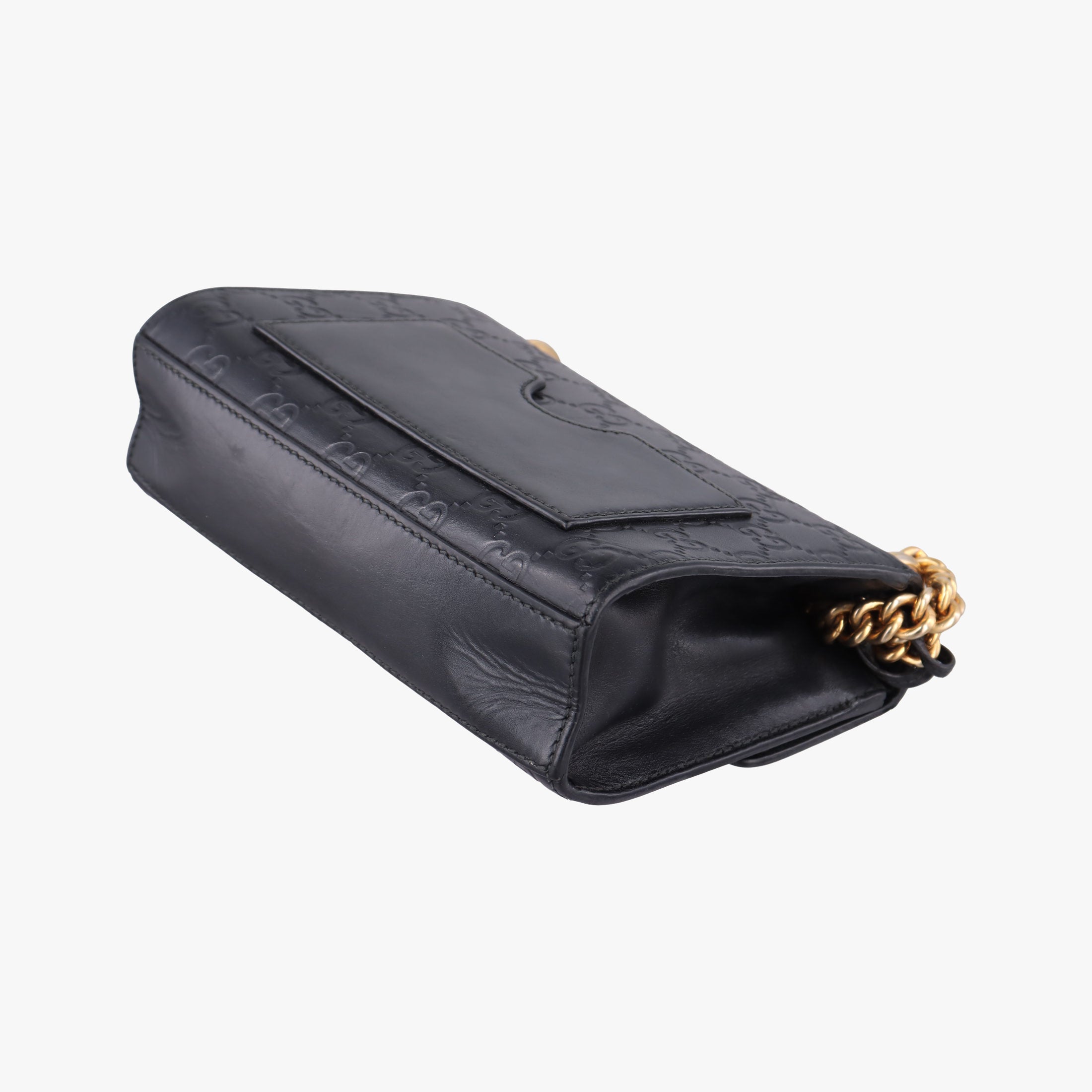 Padlock Black Leather 409487 D028002595パドロック ブラック レザー 409487 D028002595