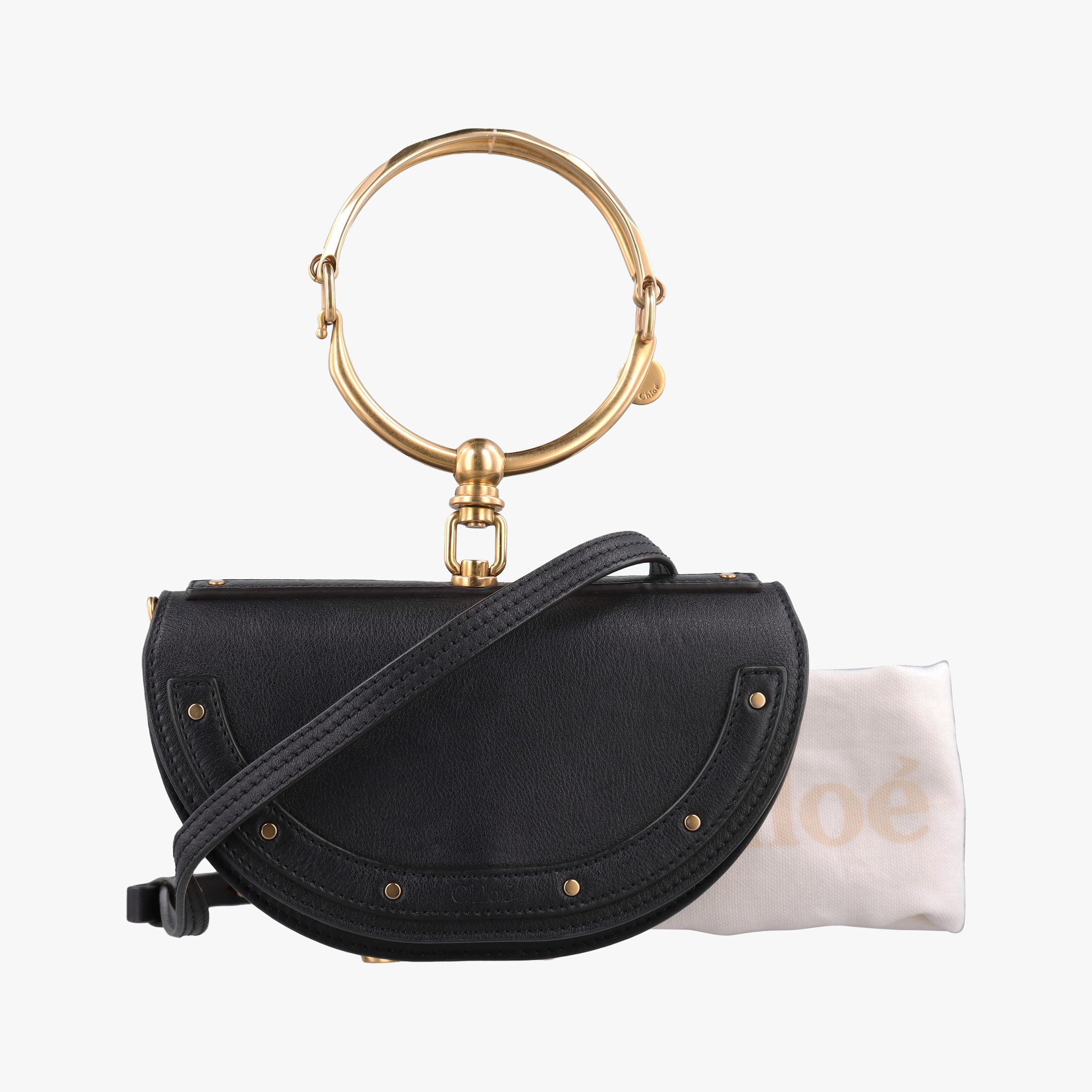 Nile Minaudiere Black Leather 03-17-99-65ナイル ミノディエール ブラック レザー 03-17-99-65
