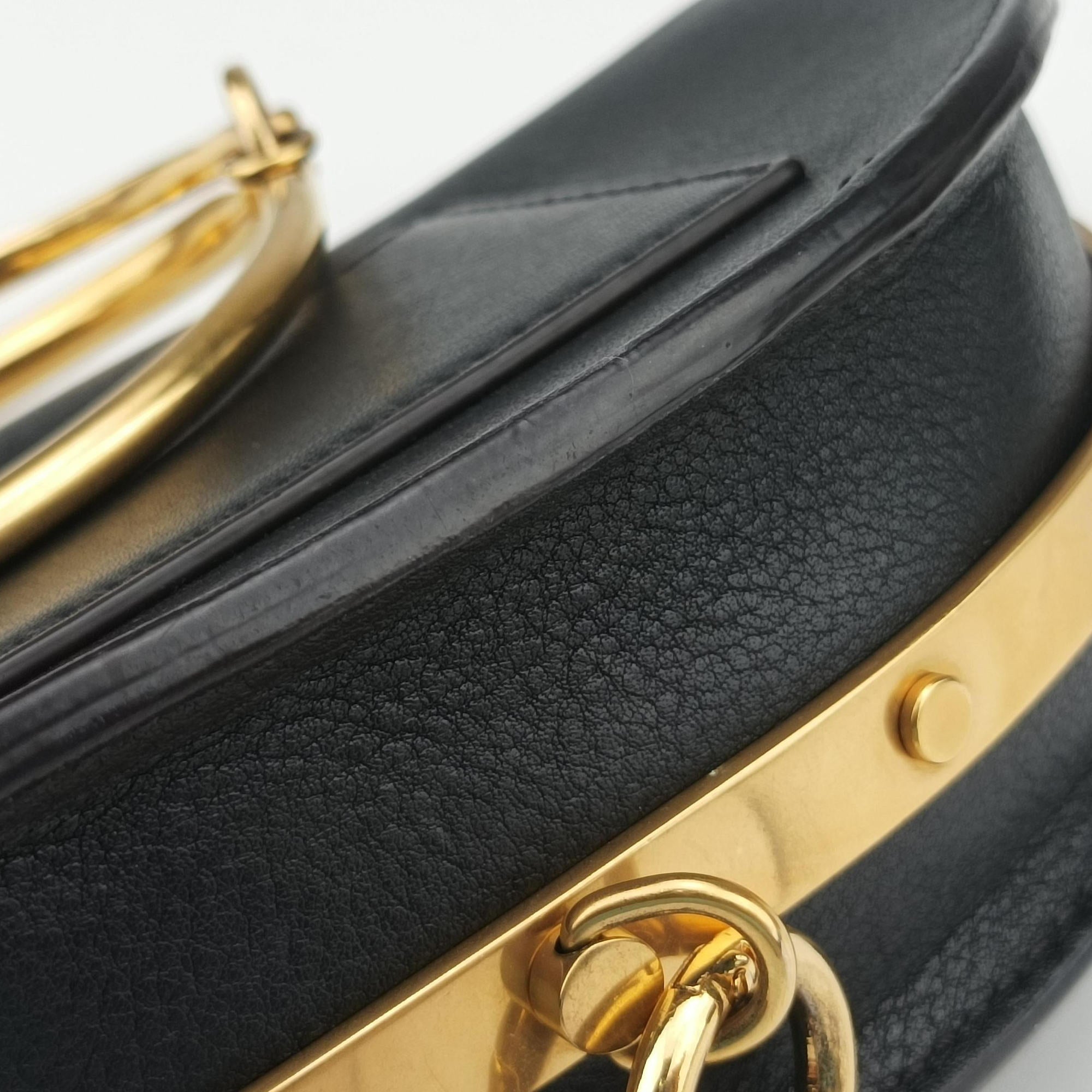 Nile Minaudiere Black Leather 03-17-99-65ナイル ミノディエール ブラック レザー 03-17-99-65