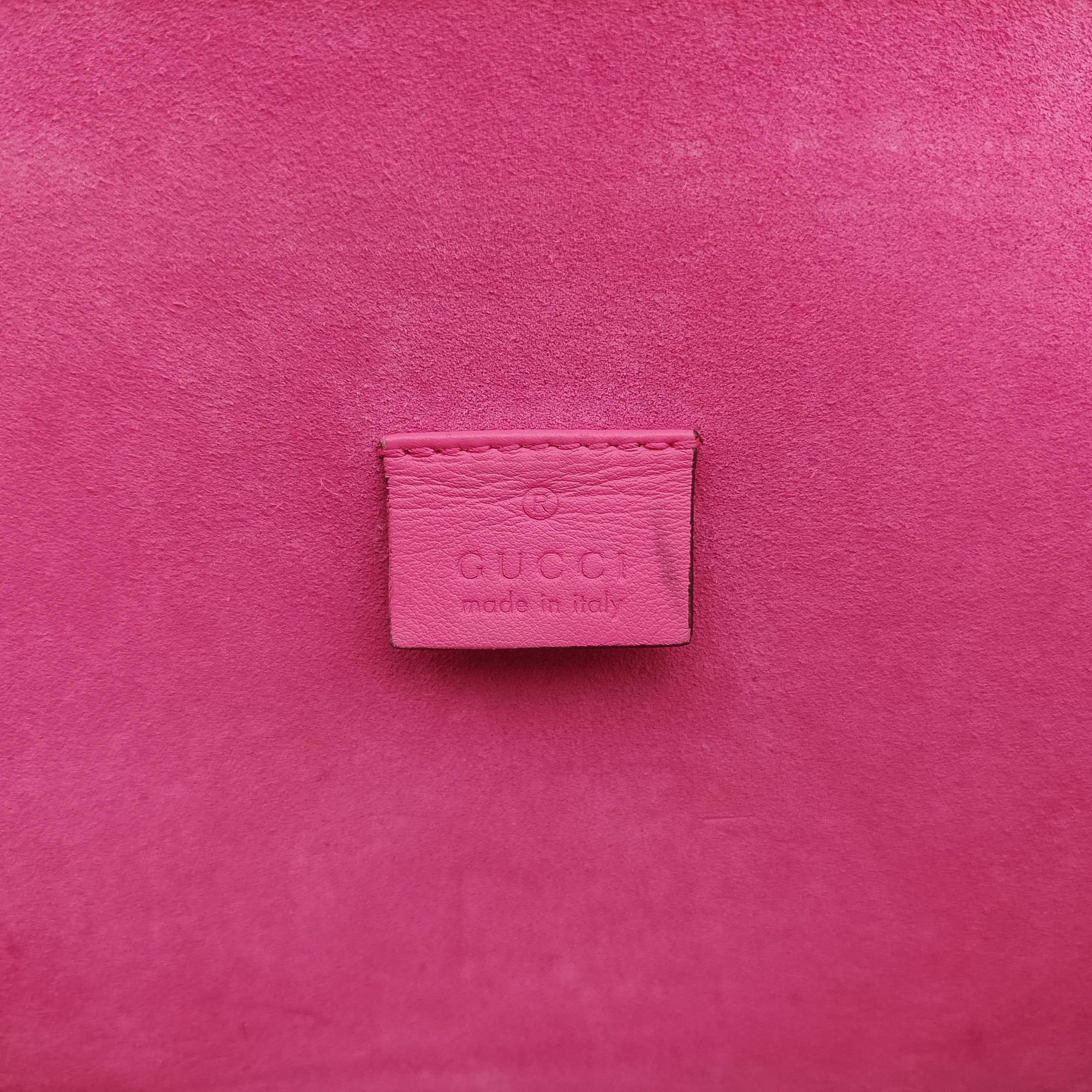 Dionysus Brown×pink PVC coated canvas×suede 400249 B020658614ディオニュソス ブラウン×ピンク PVCコーティングキャンバス×スエード 400249 B020658614