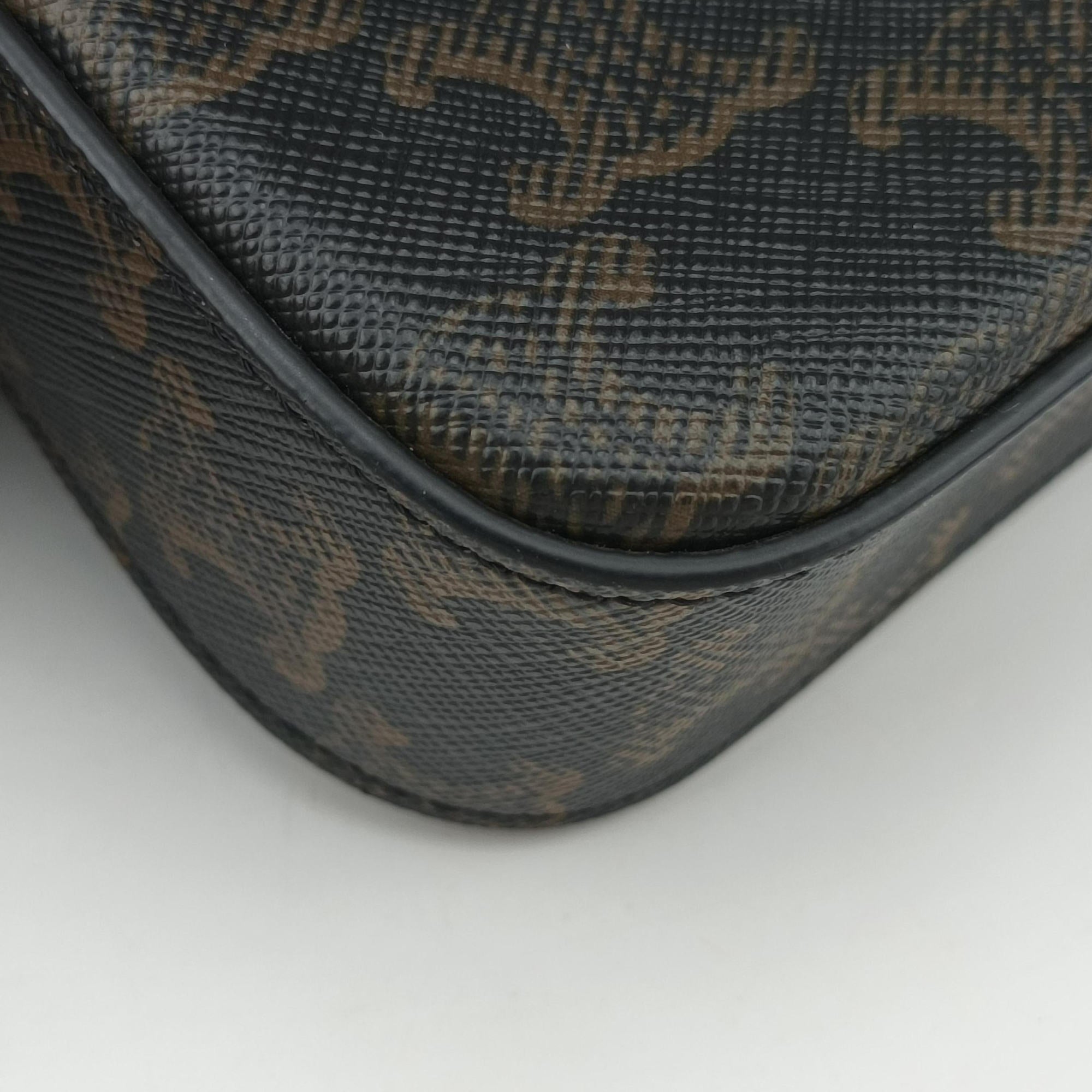 Claude Triomphe Brown PVC coated canvas U-LM-0282クロード トリオンフ ブラウン PVCコーティングキャンバス U-LM-0282