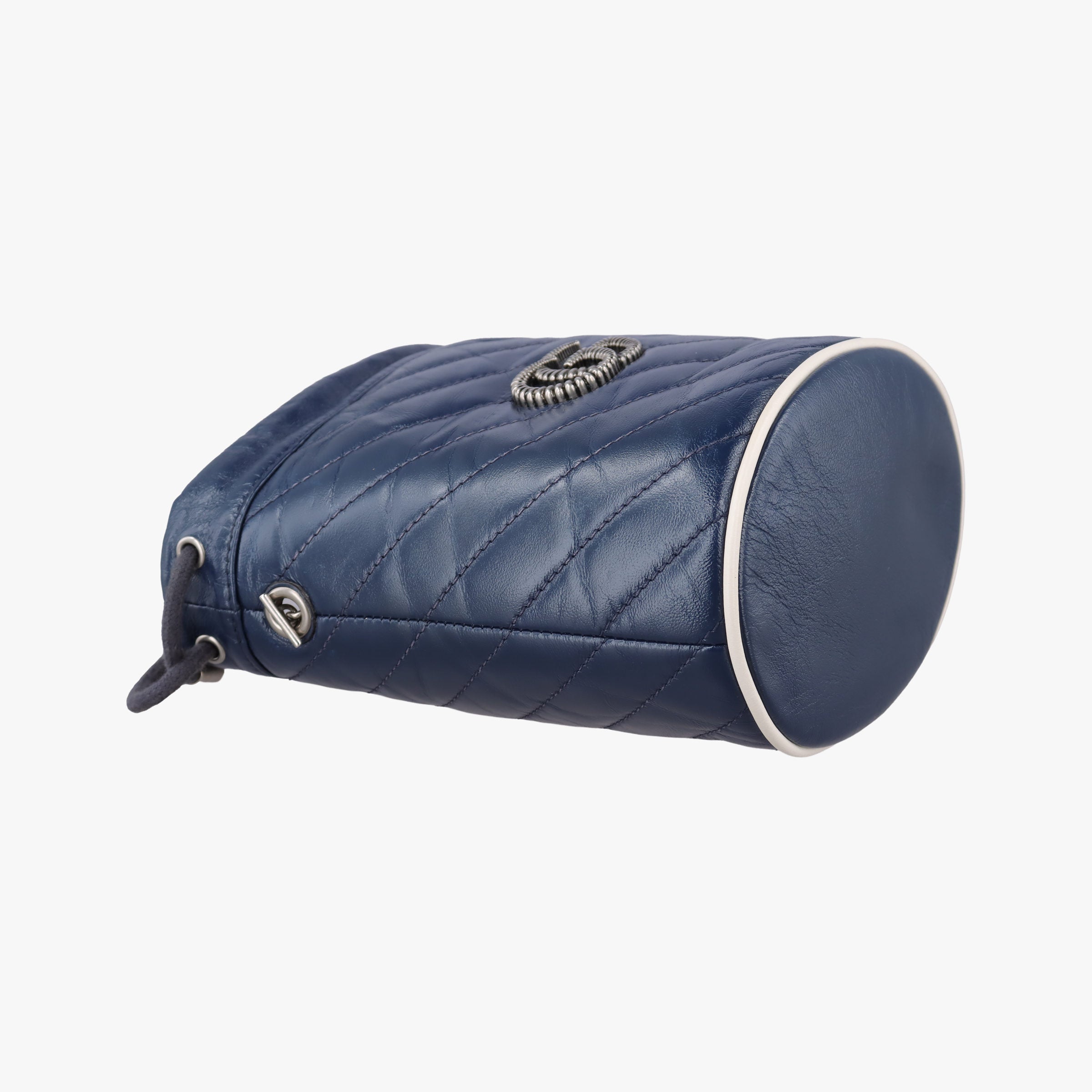 GG Marmont Blue Leather 573817 GGマーモント ブルー レザー 573817