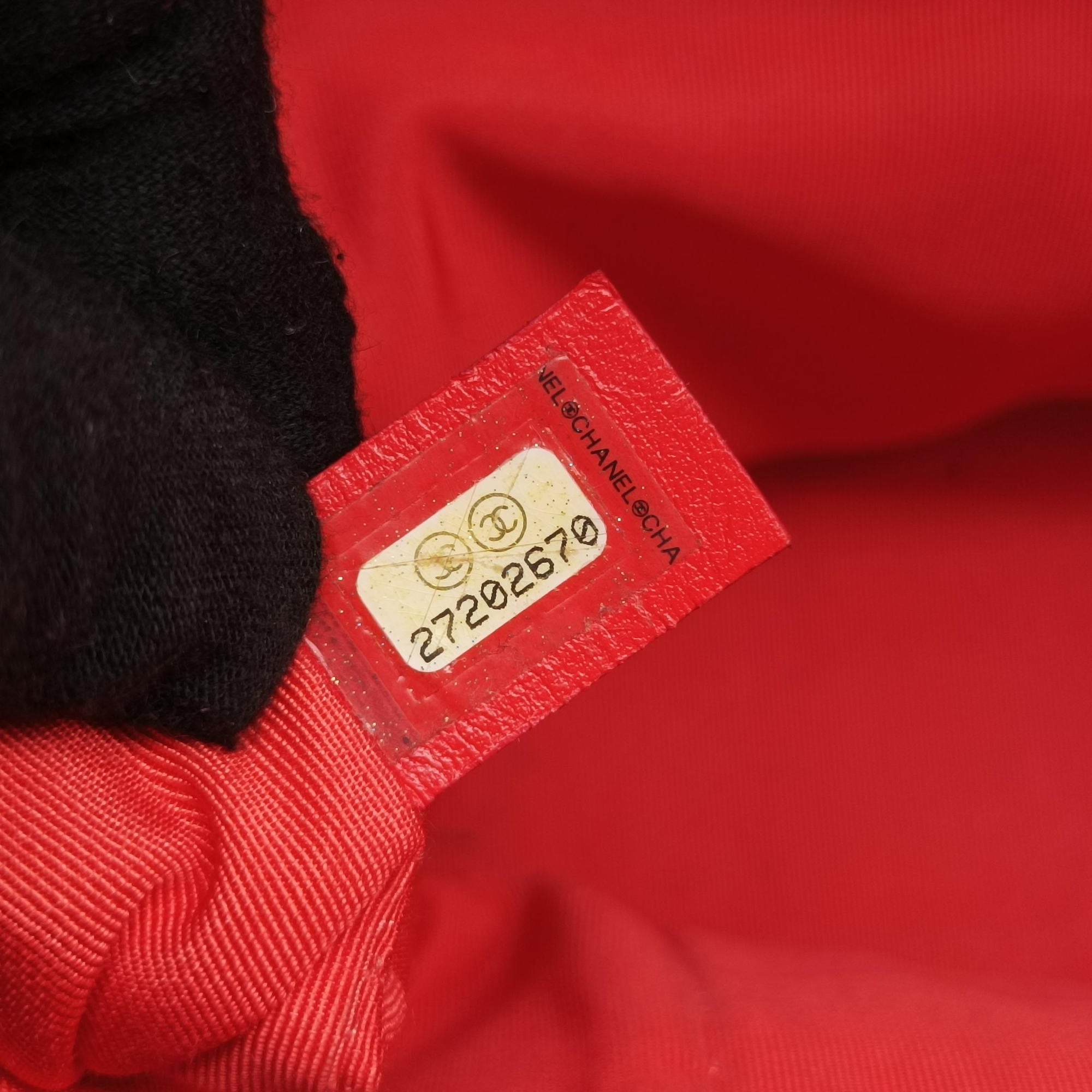 Secondhand Chanel GABRIELLE Orange lambskin A93824 shoulderbag | stylenewstar