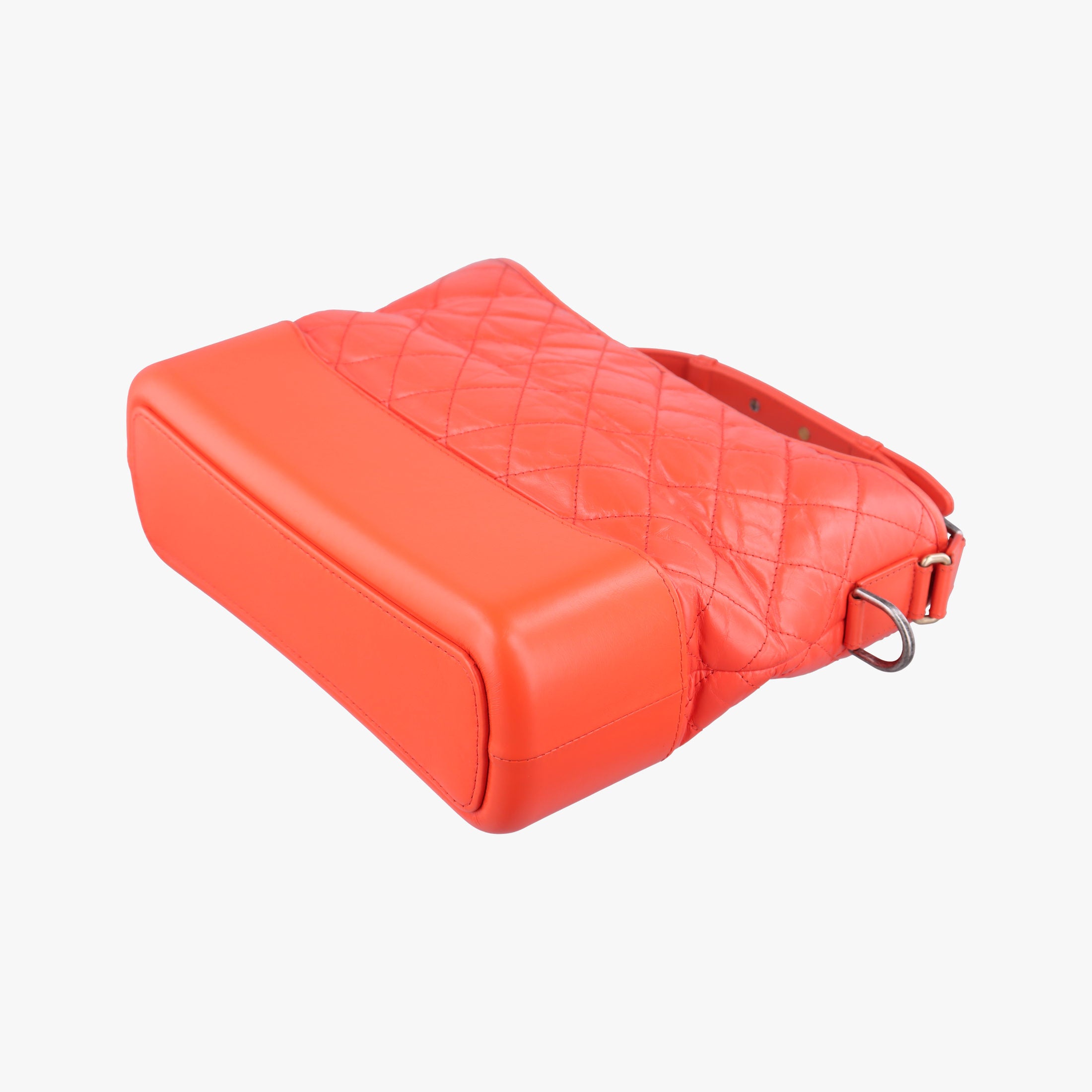 Secondhand Chanel GABRIELLE Orange lambskin A93824 shoulderbag | stylenewstar