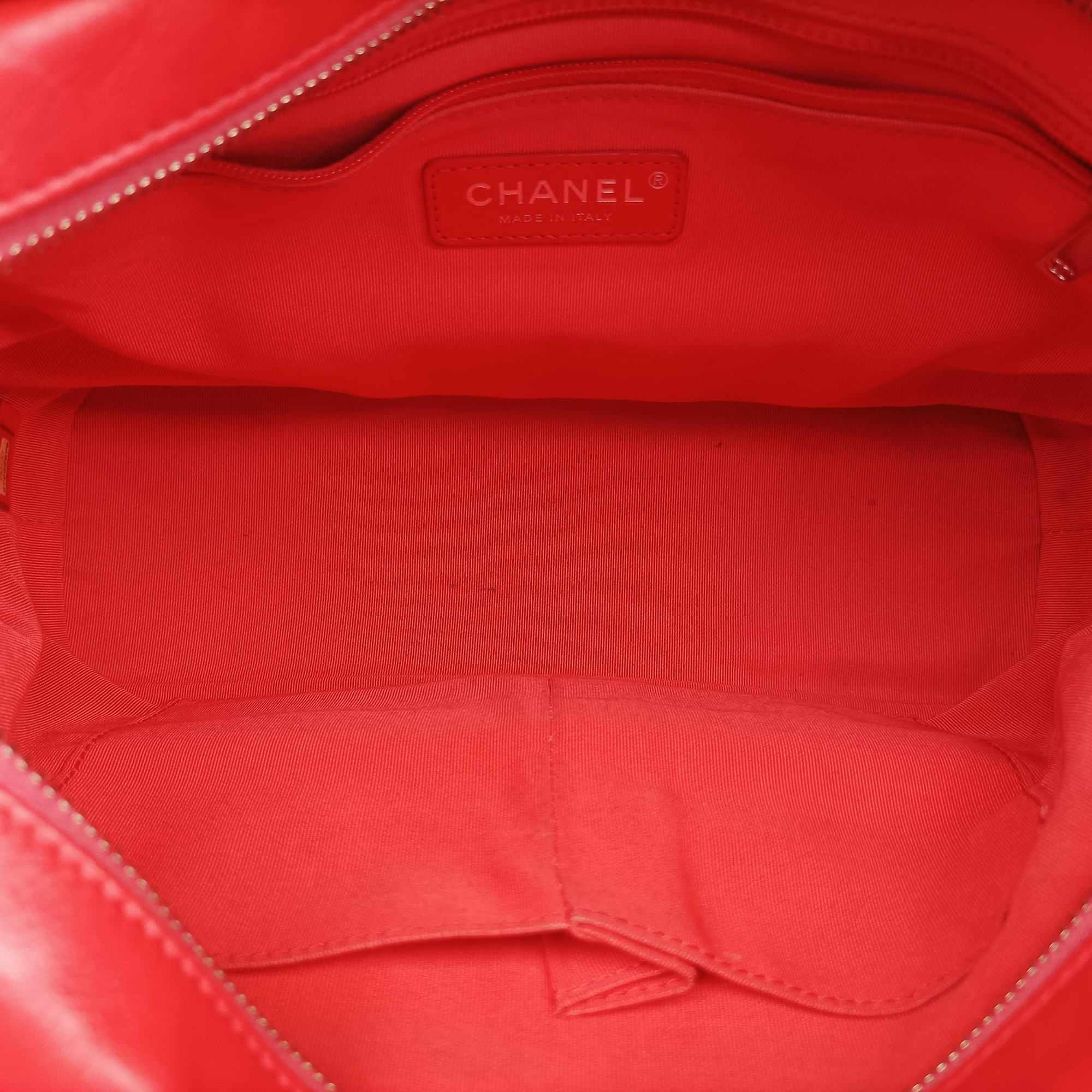 Secondhand Chanel GABRIELLE Orange lambskin A93824 shoulderbag | stylenewstar