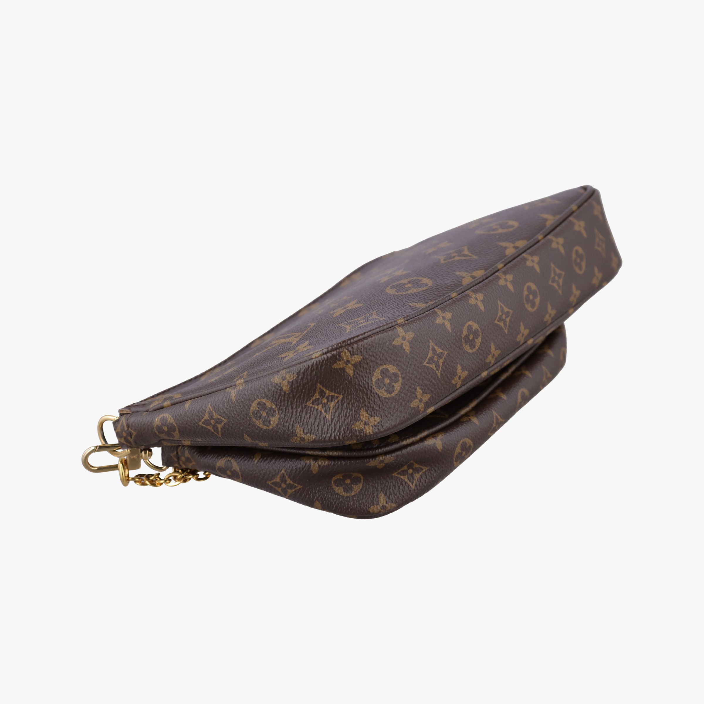 Multi Pochette Accessoir brown×khaki Monogram Canvas M44813 IC Chipミュルティ ポシェット アクセソワール モノグラム/ブラウン×カーキ モノグラムキャンバス M44813 ICチップ