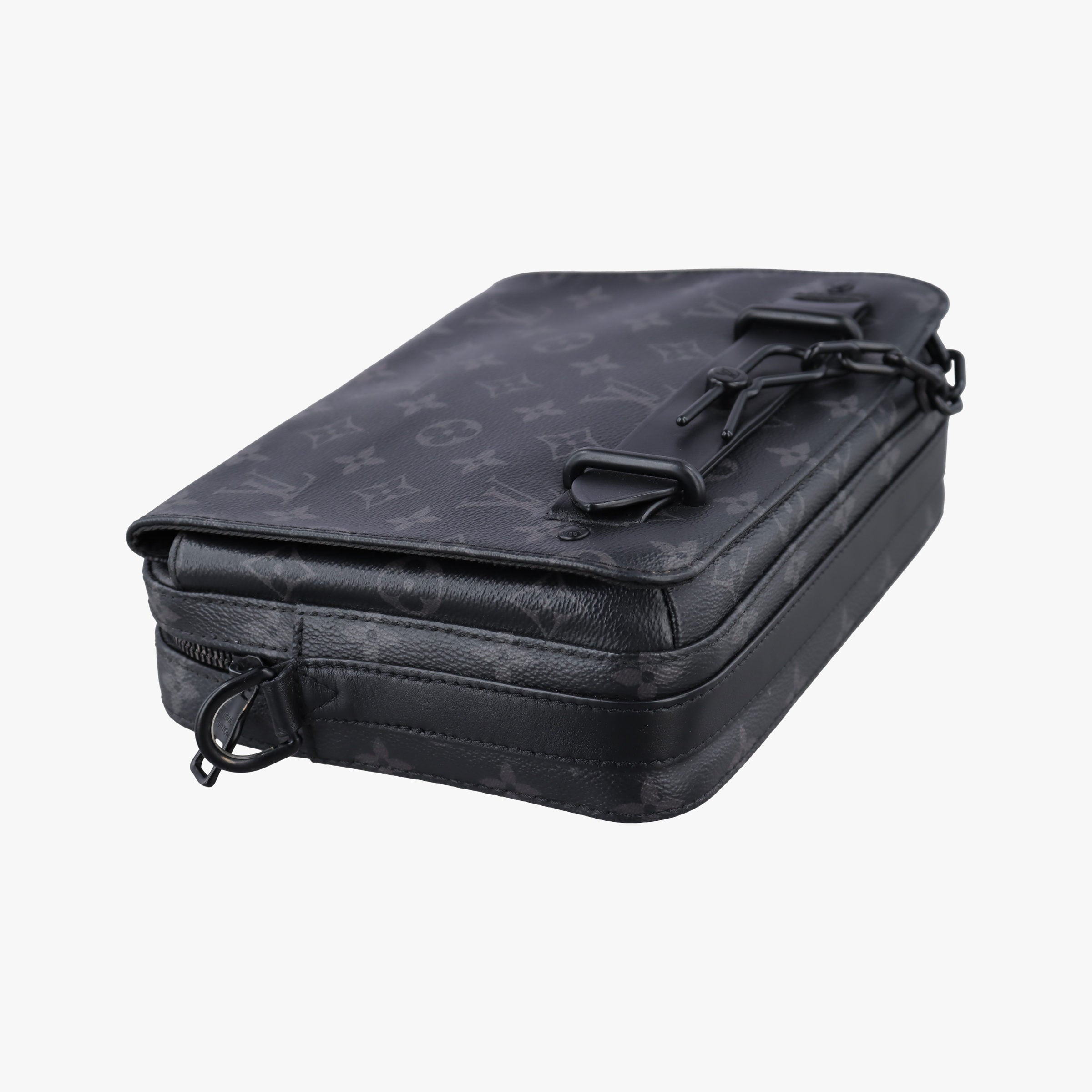 Steamer Messenger BLACK Monogram Eclipse M45585 IC Chipスティーマー メッセンジャー ブラック モノグラム エクリプス M45585 ICチップ