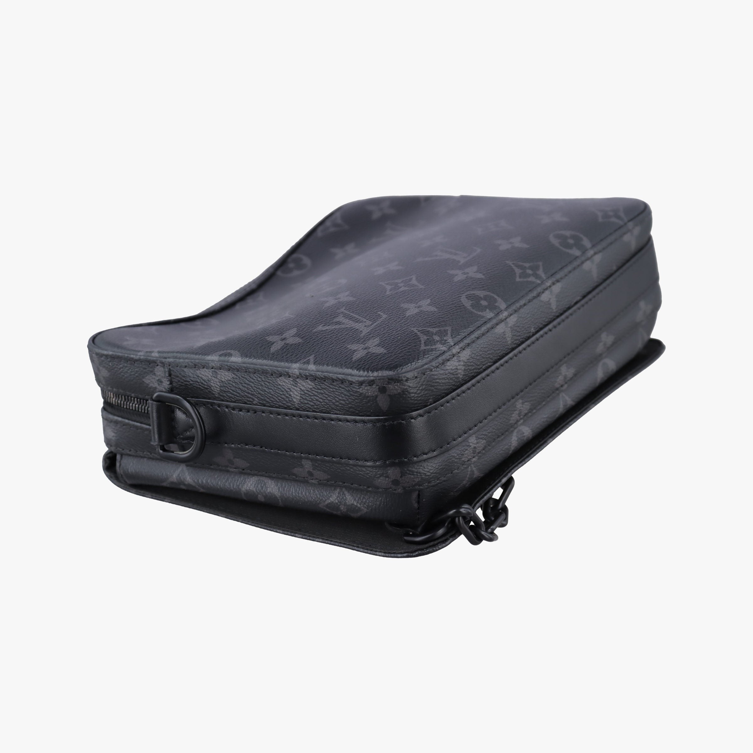 Steamer Messenger BLACK Monogram Eclipse M45585 IC Chipスティーマー メッセンジャー ブラック モノグラム エクリプス M45585 ICチップ