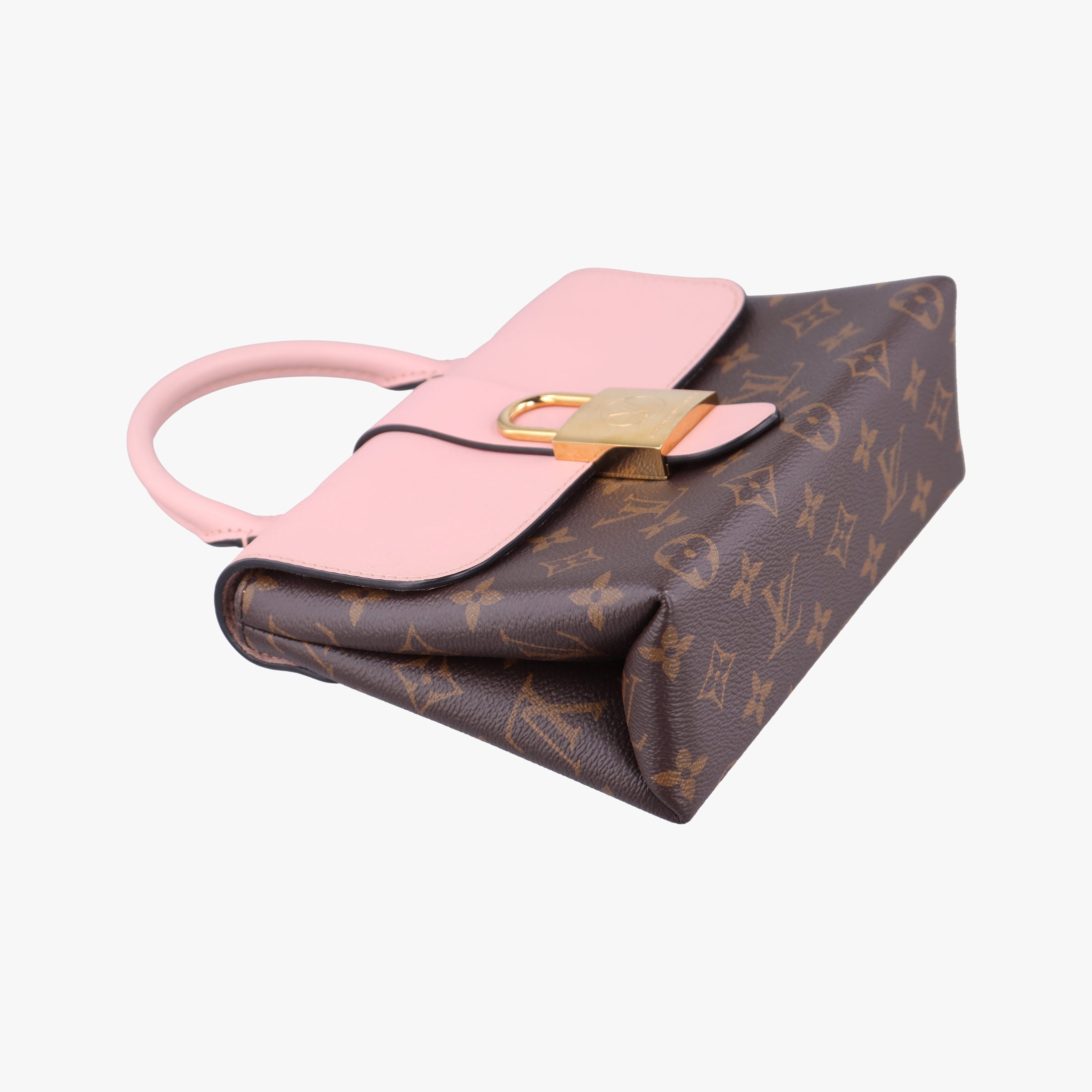 LOCKY BB Brown×ROSE POUDRE Monogram Canvas×calf leather M44080 FL2149 IC ChipロッキーBB モノグラム/ブラウン×ローズプードル モノグラムキャンバス×カーフレザー M44080 FL2149 ICチップ