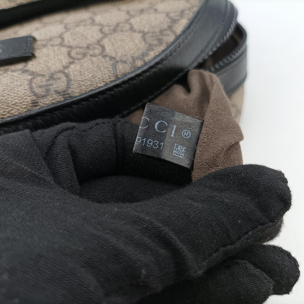 GG Supreme Tian Brown PVC coated canvas 429020 F020791931GGスプリームティアン ブラウン PVCコーティングキャンバス 429020 F020791931
