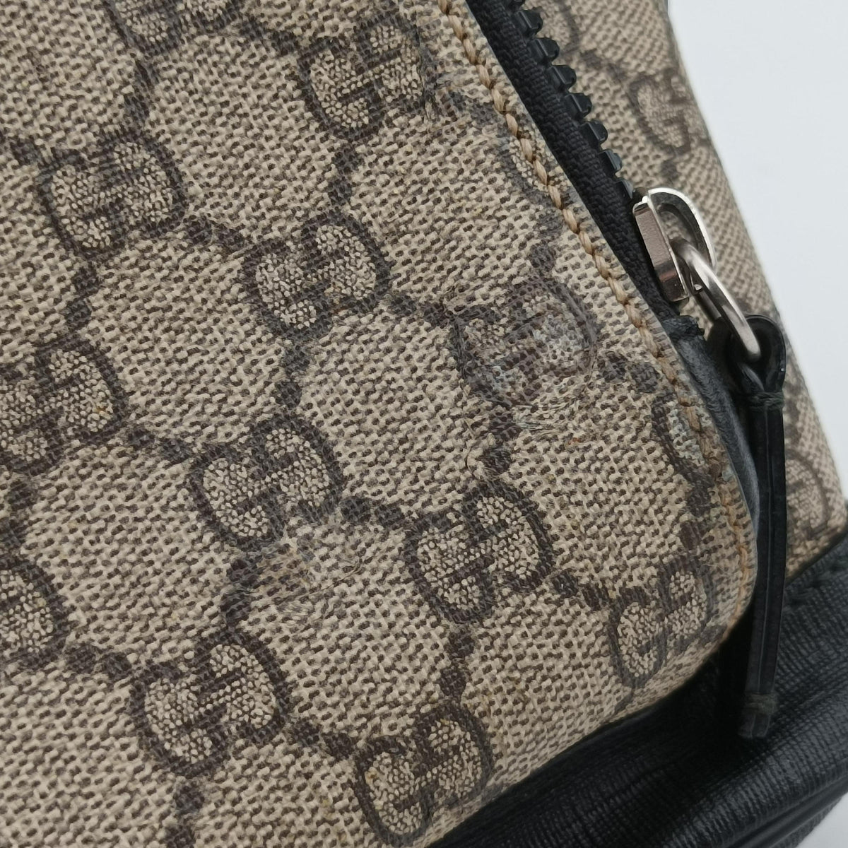 GG Supreme Tian Brown PVC coated canvas 429020 F020791931GGスプリームティアン ブラウン PVCコーティングキャンバス 429020 F020791931