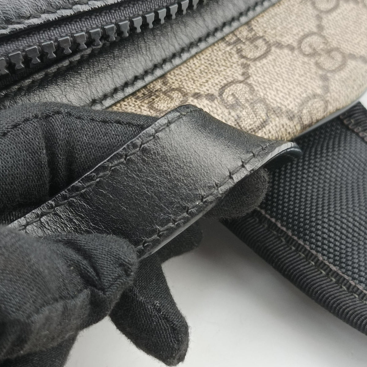 GG Supreme Tian Brown PVC coated canvas 429020 F020791931GGスプリームティアン ブラウン PVCコーティングキャンバス 429020 F020791931