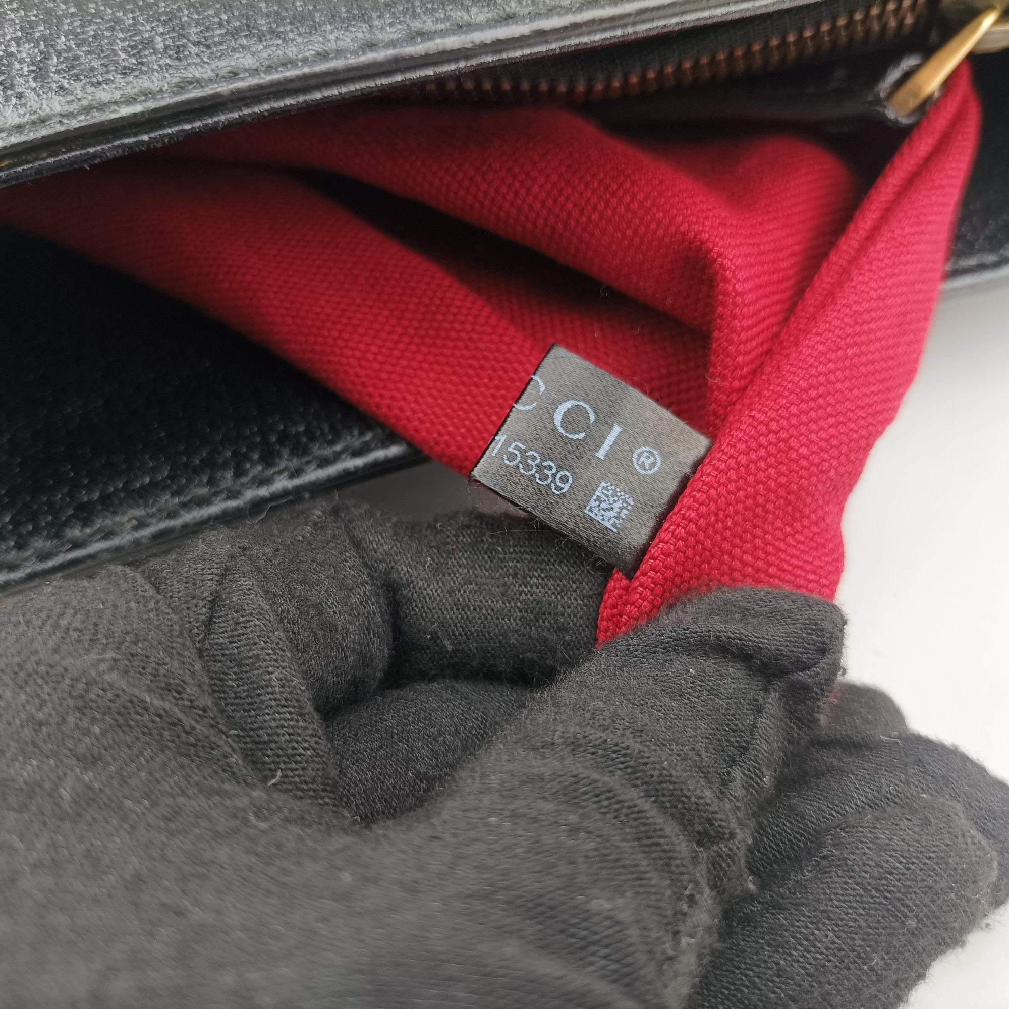 Sherry (Web) Black Leather 429036 H019015339シェリー(ウェブ) ブラック レザー 429036 H019015339