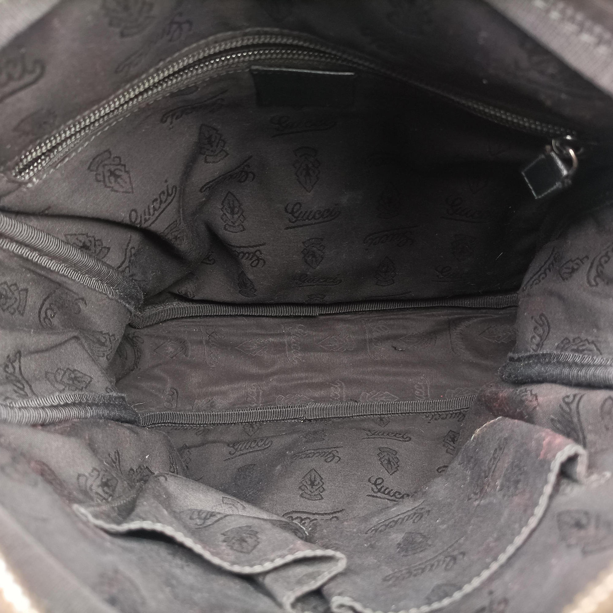 GG Imprime Messenger Black PVC coated canvas 201448 D6362378GGインプリメ メッセンジャー ブラック PVCコーティングキャンバス 201448 D6362378