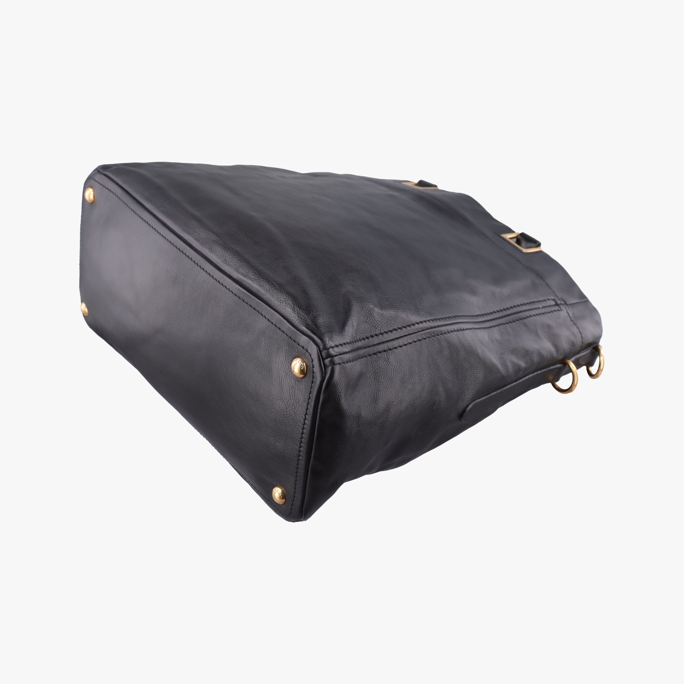 Soft Shopping Black Leather 214ソフトショッピング ブラック レザー 214