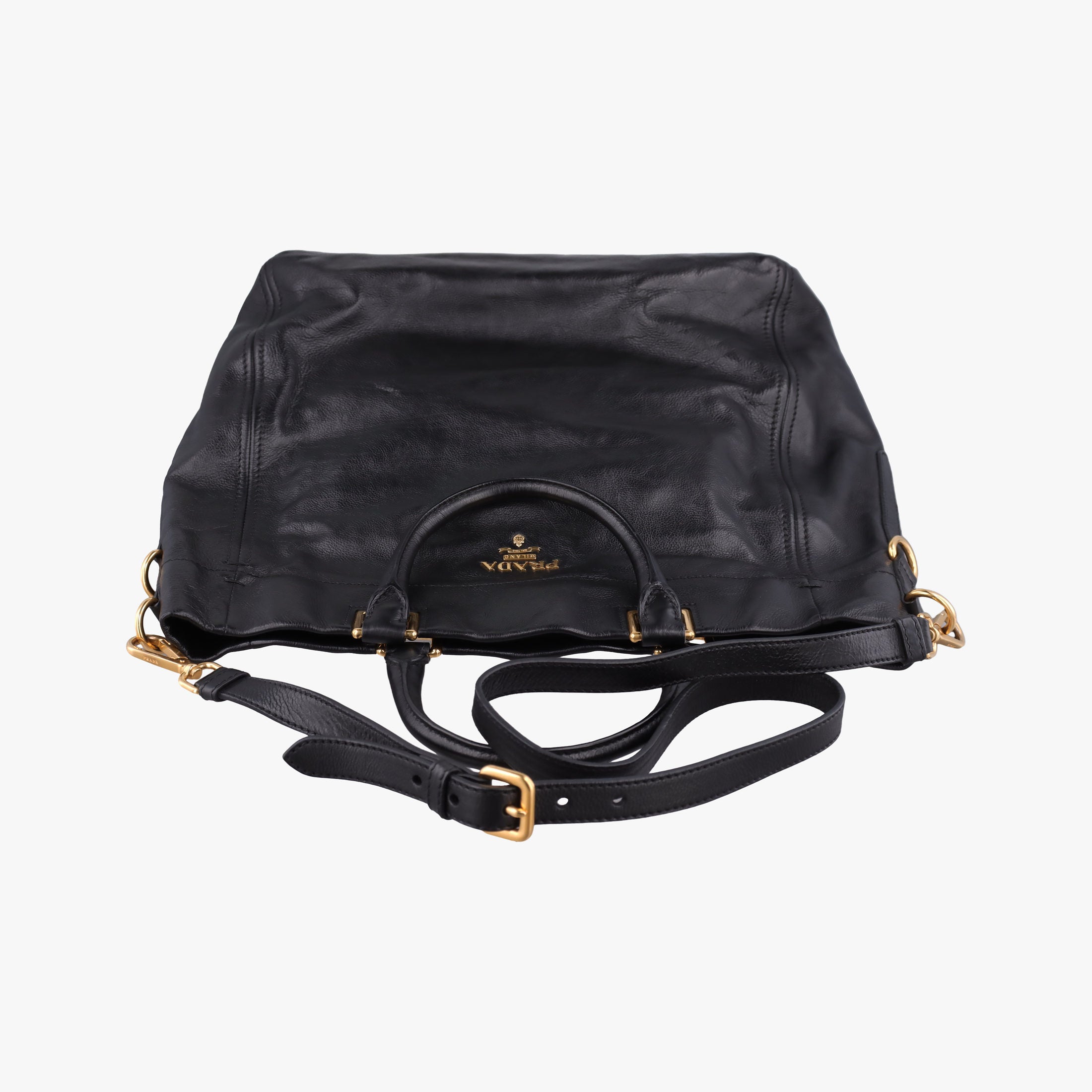 Soft Shopping Black Leather 214ソフトショッピング ブラック レザー 214
