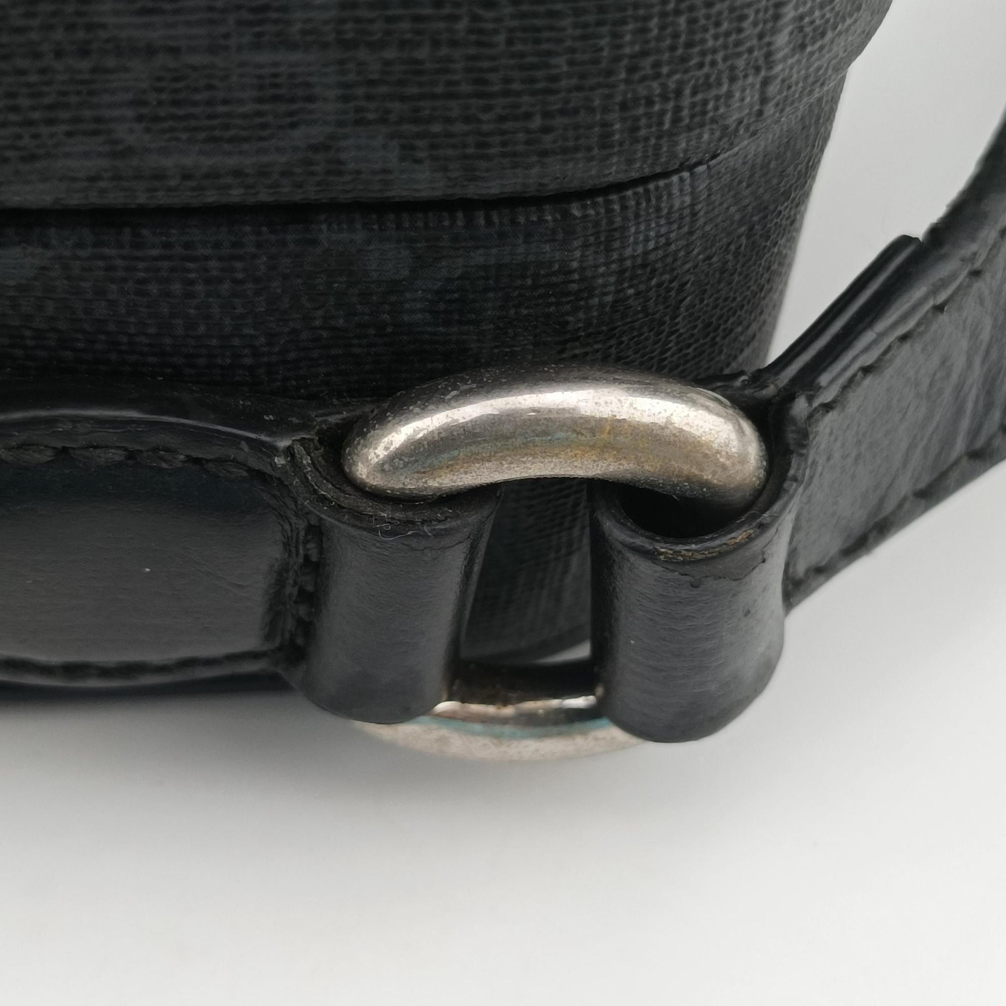 Interlocking G Grey PVC coated canvas 724717 インターロッキングG グレー PVCコーティングキャンバス 724717