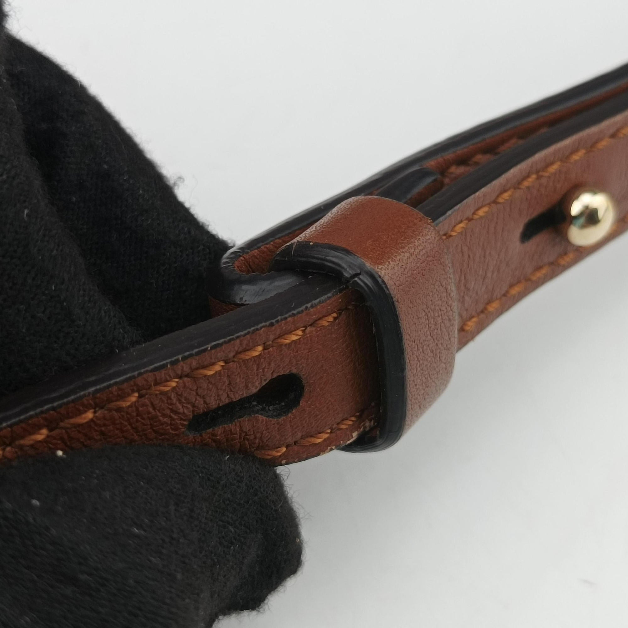 FAYE Brown Suede × leather Lot number unknownフェイ ブラウン スエード×レザー 製番不明