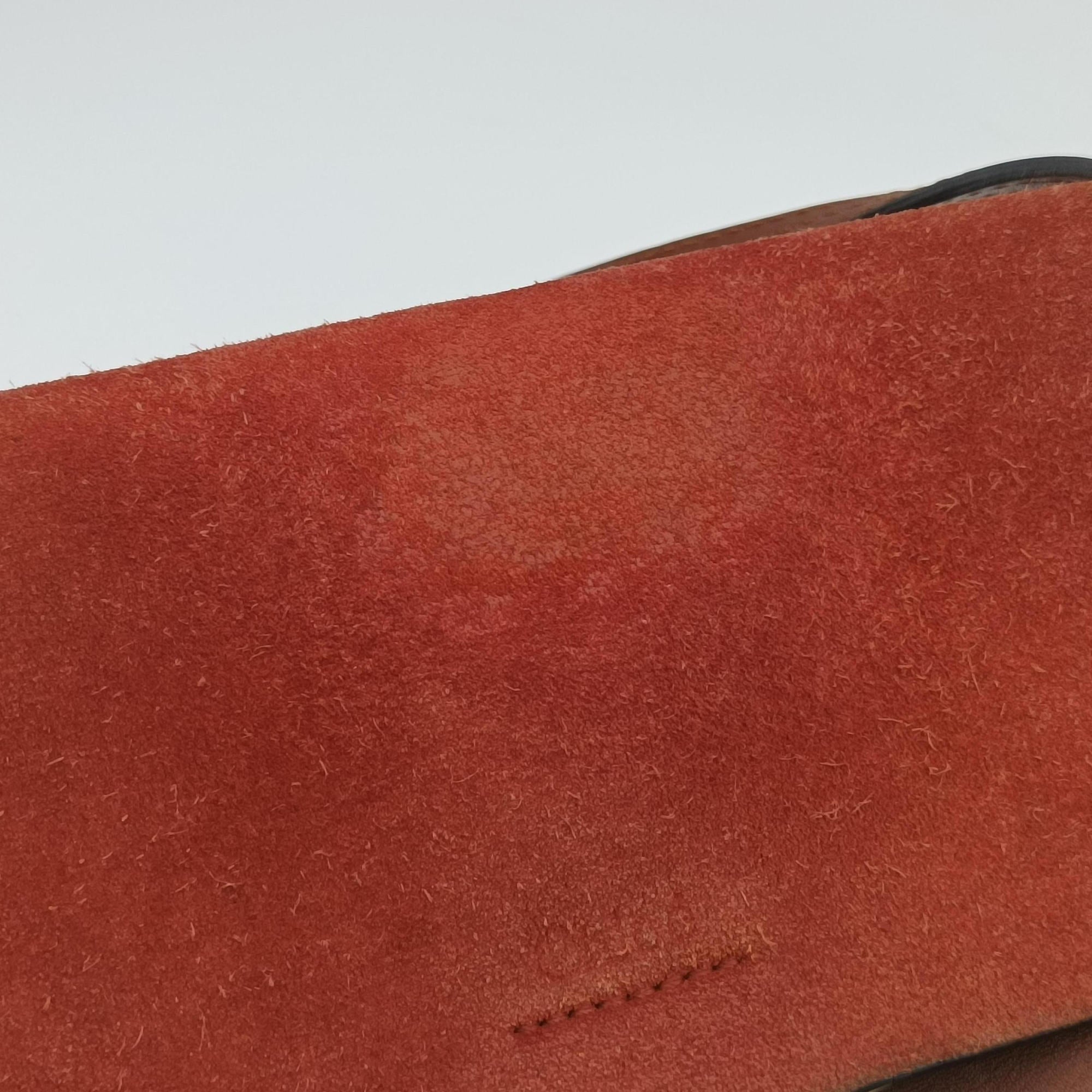 FAYE Brown Suede × leather Lot number unknownフェイ ブラウン スエード×レザー 製番不明