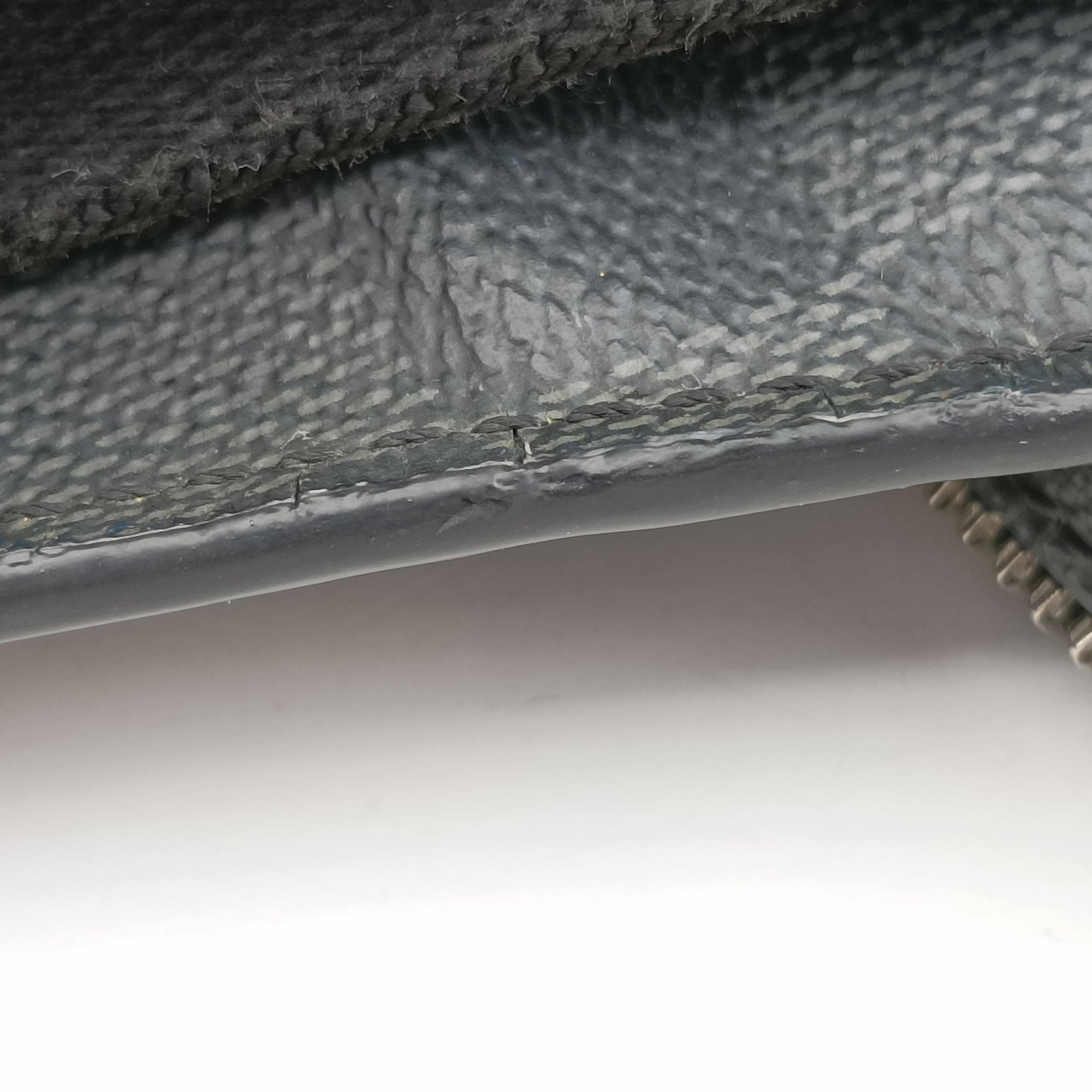 Pre-owned Louis Vuitton Avenue Slingbag Graphite Damier Graphite N41719 bum bag/waist bag | stylenewstar